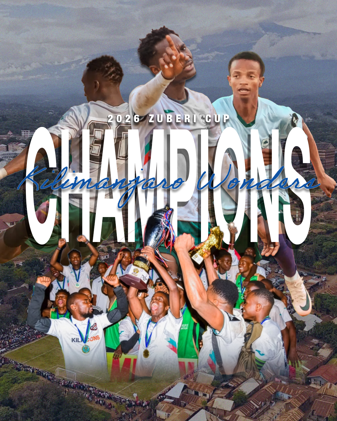 Graphic made for U20 boys winning the Zuberi (Mayor's) Cup for the first time in KWSC history