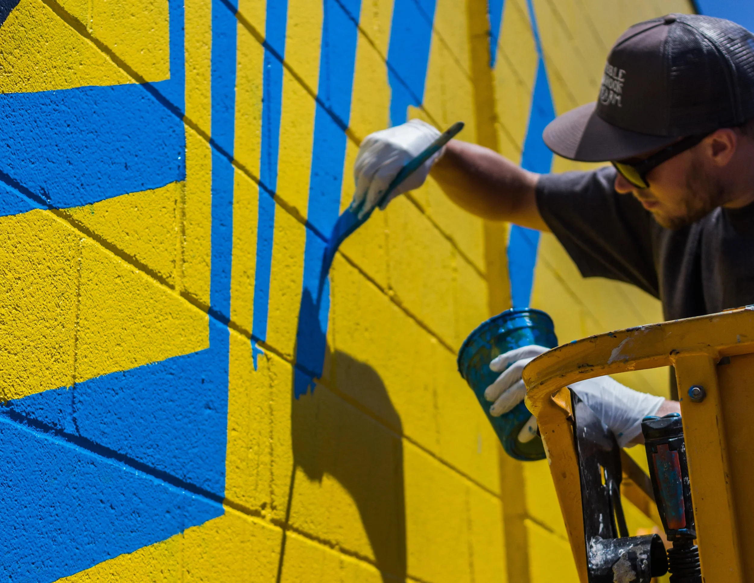Bent Water Mural