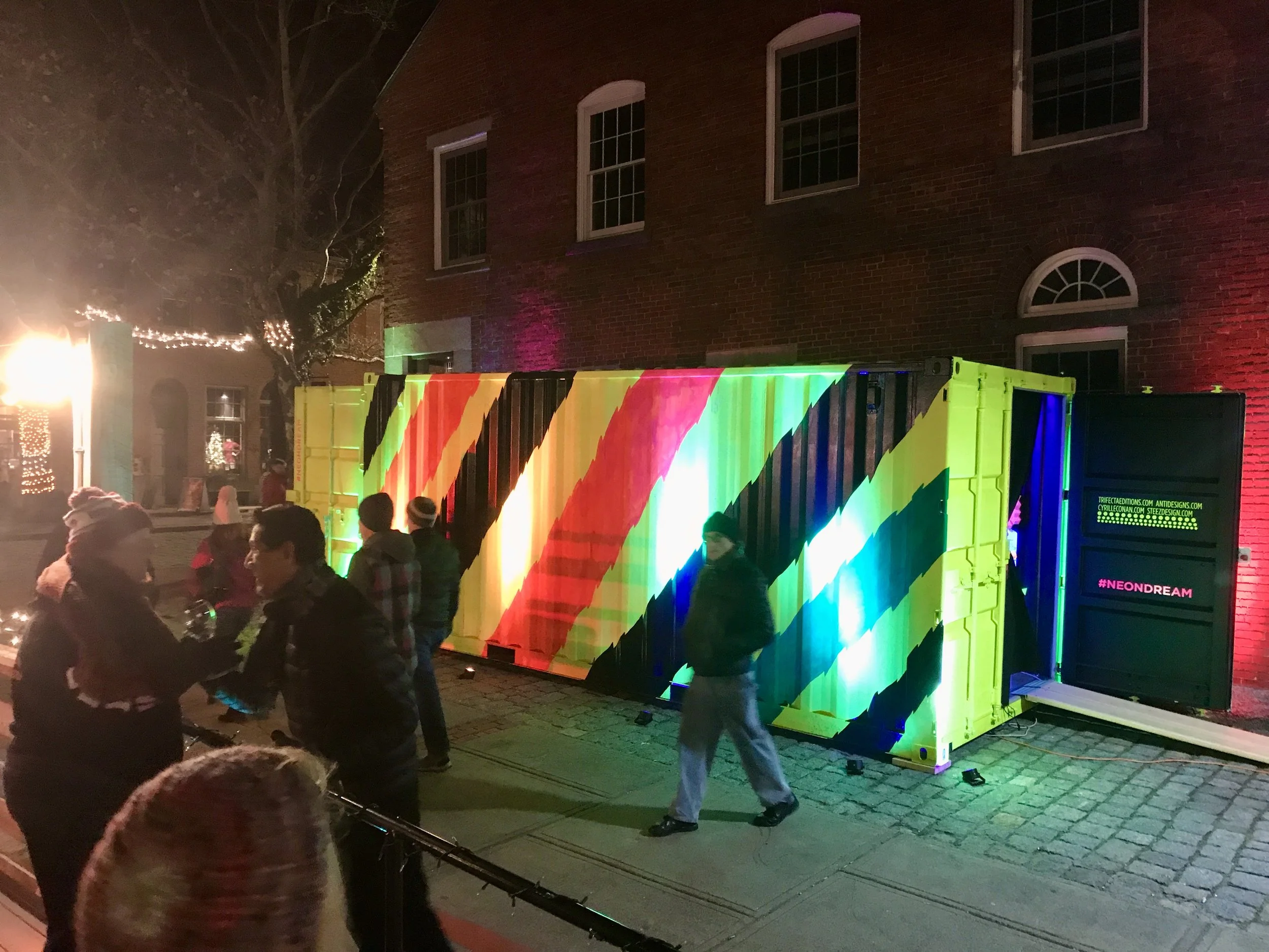 Neon Dream Container