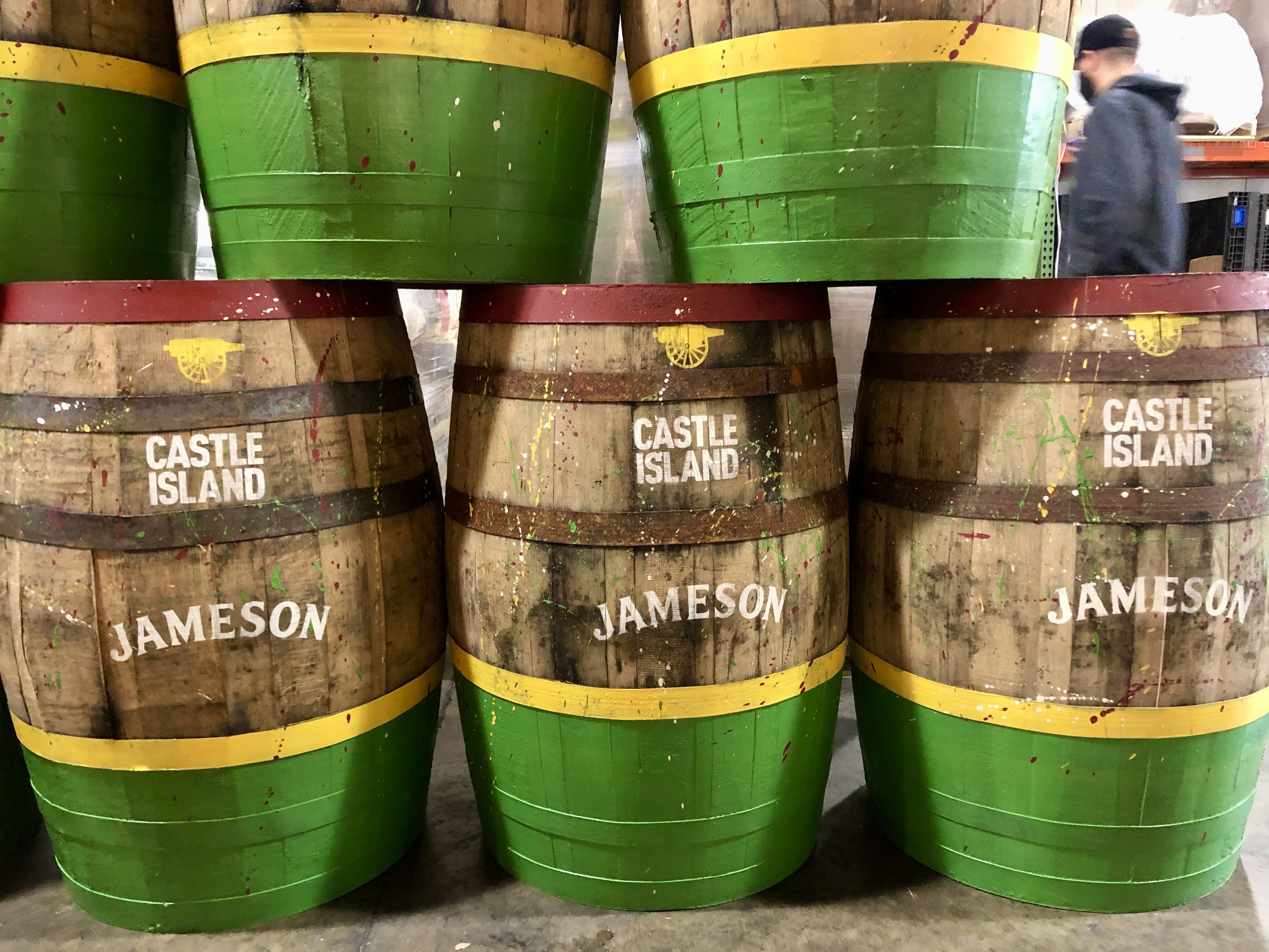 Castle Island Jameson Barrels