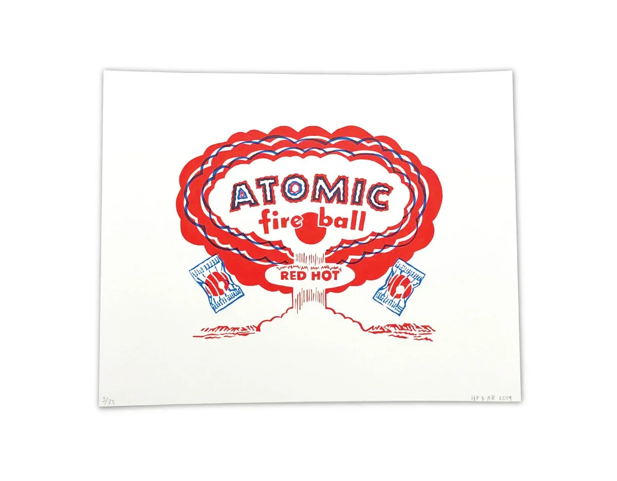 Fireball Print