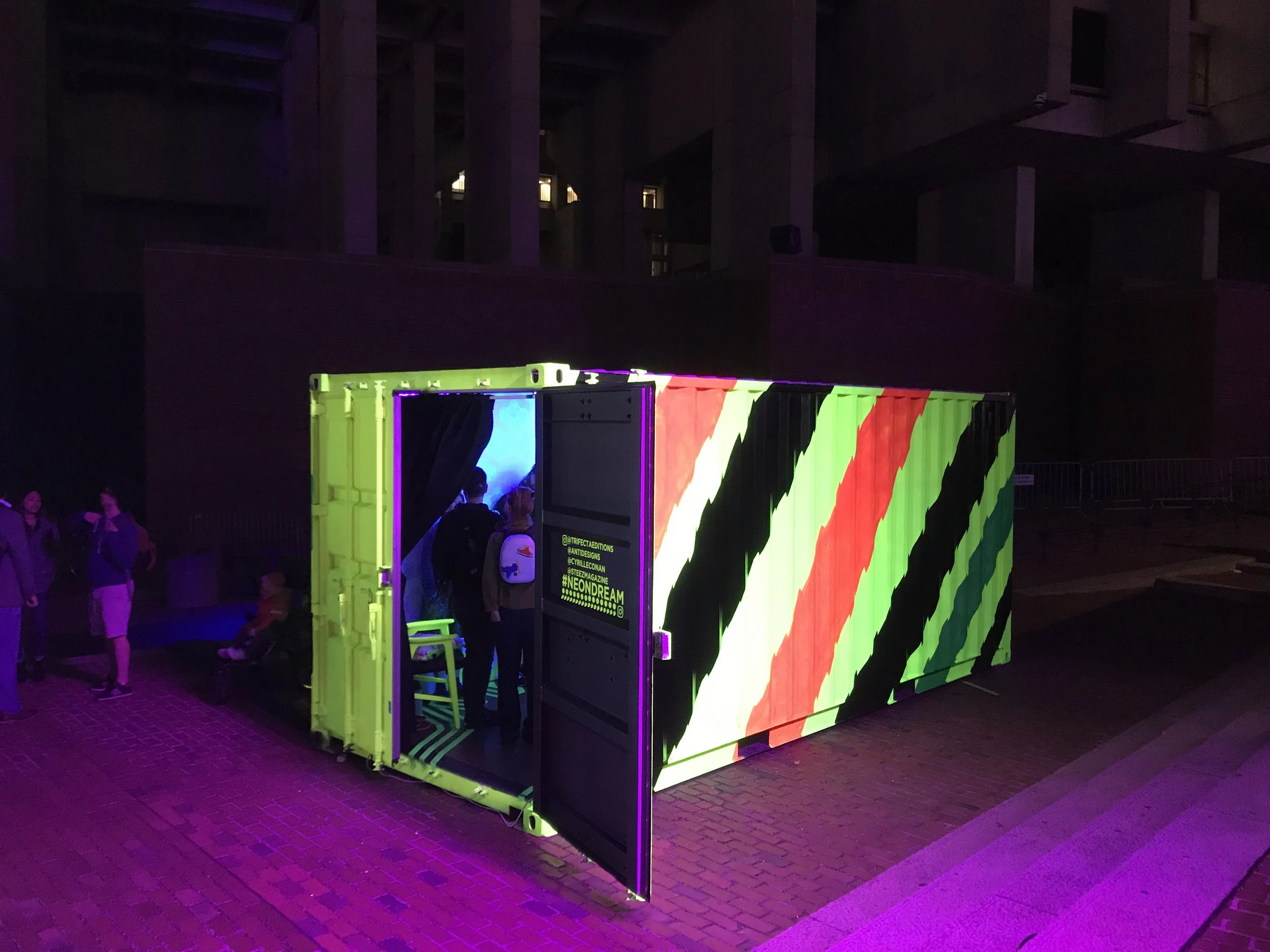 Neon Dream Container