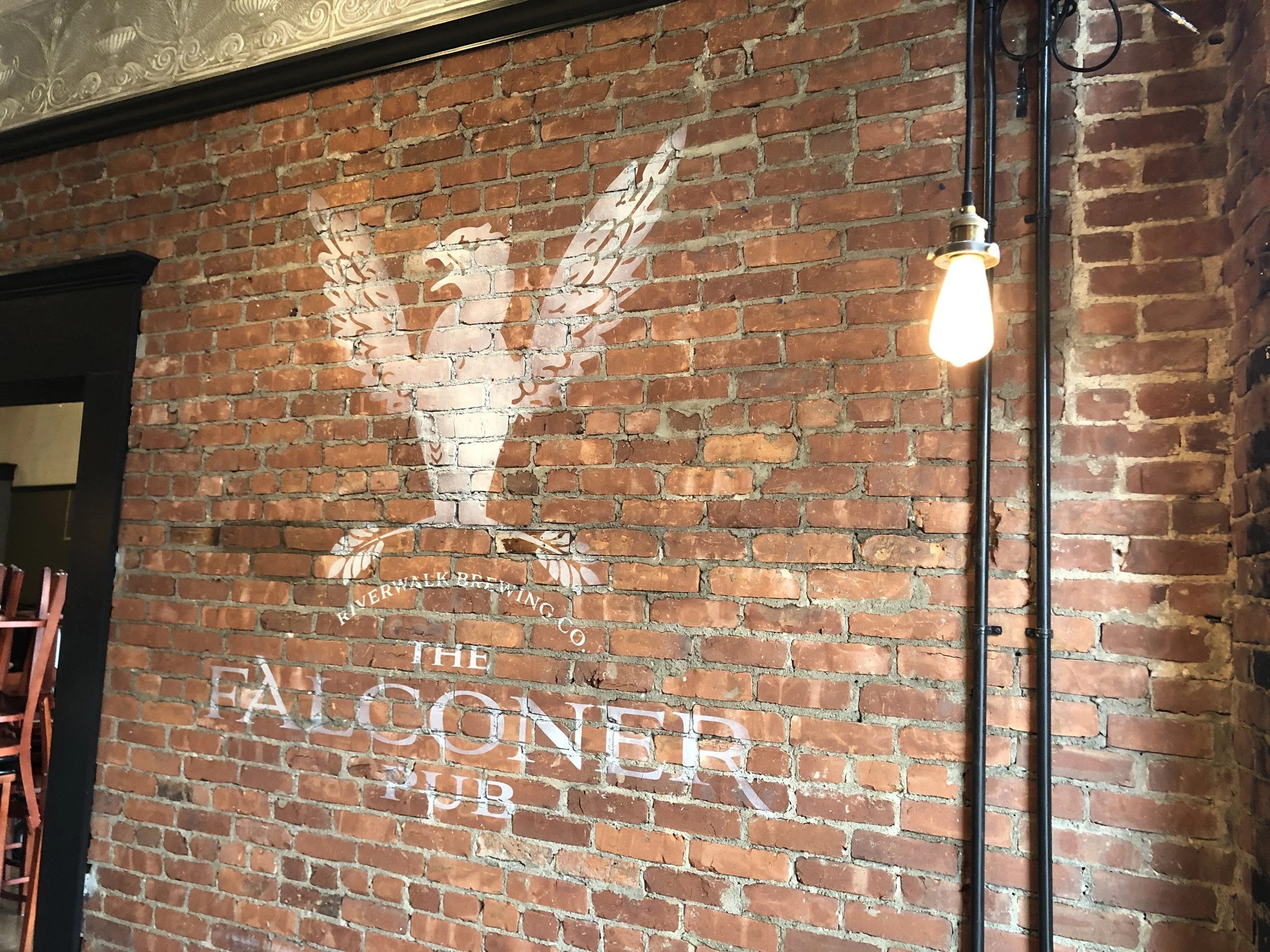 The Falconer Ghost Mural