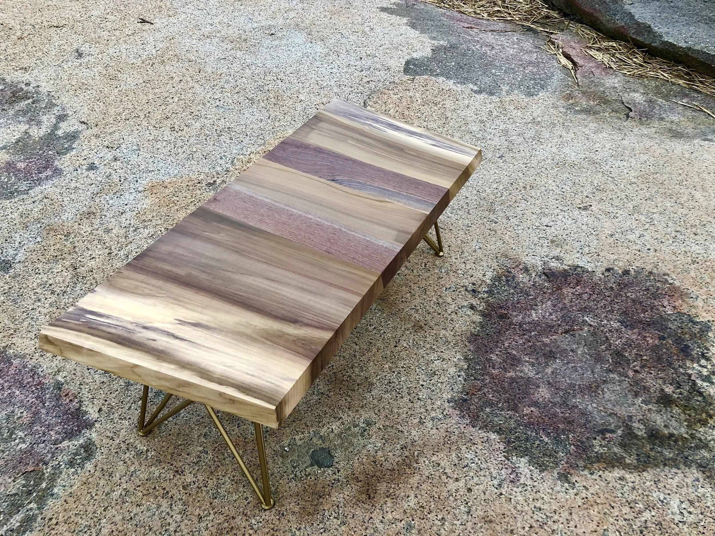 Tulip & Walnut Coffee Table