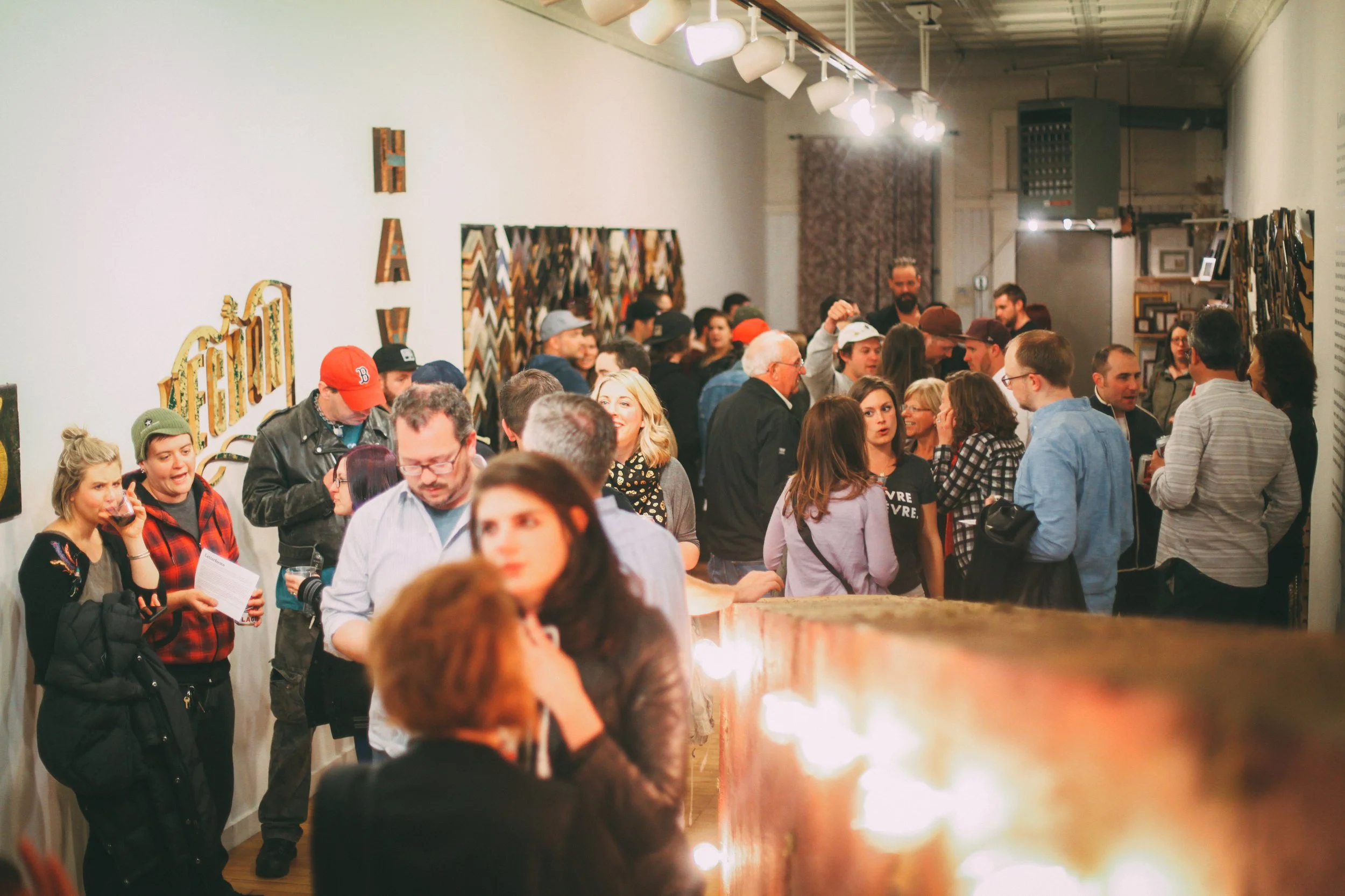 Letterforms Art Show