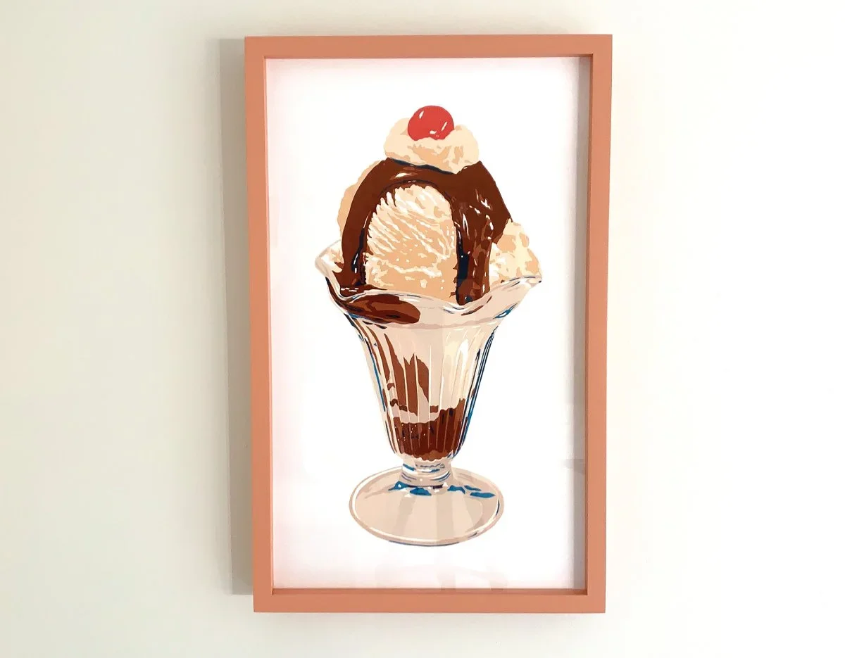 Hot Fudge Sundae Print