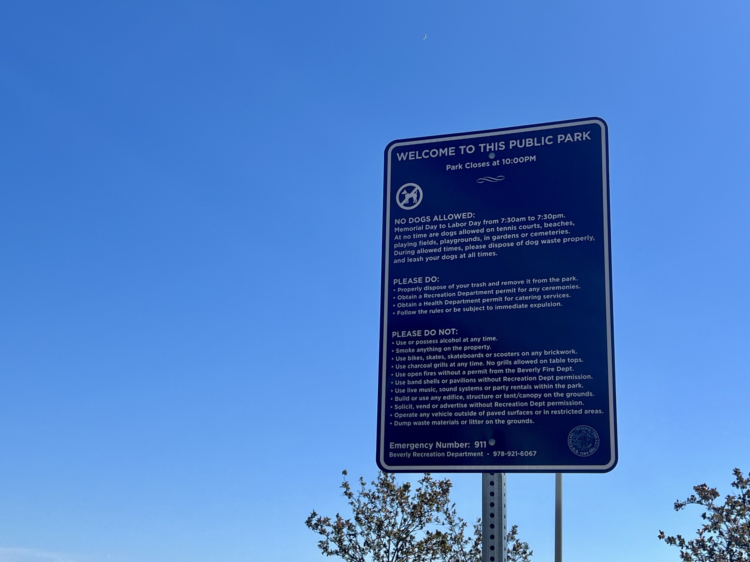 Beverly Park Signage