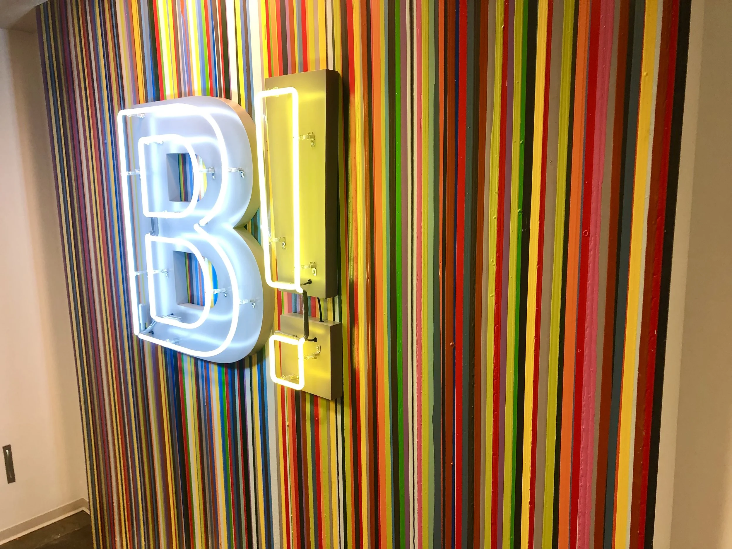 Bergmeyer Lobby Neon