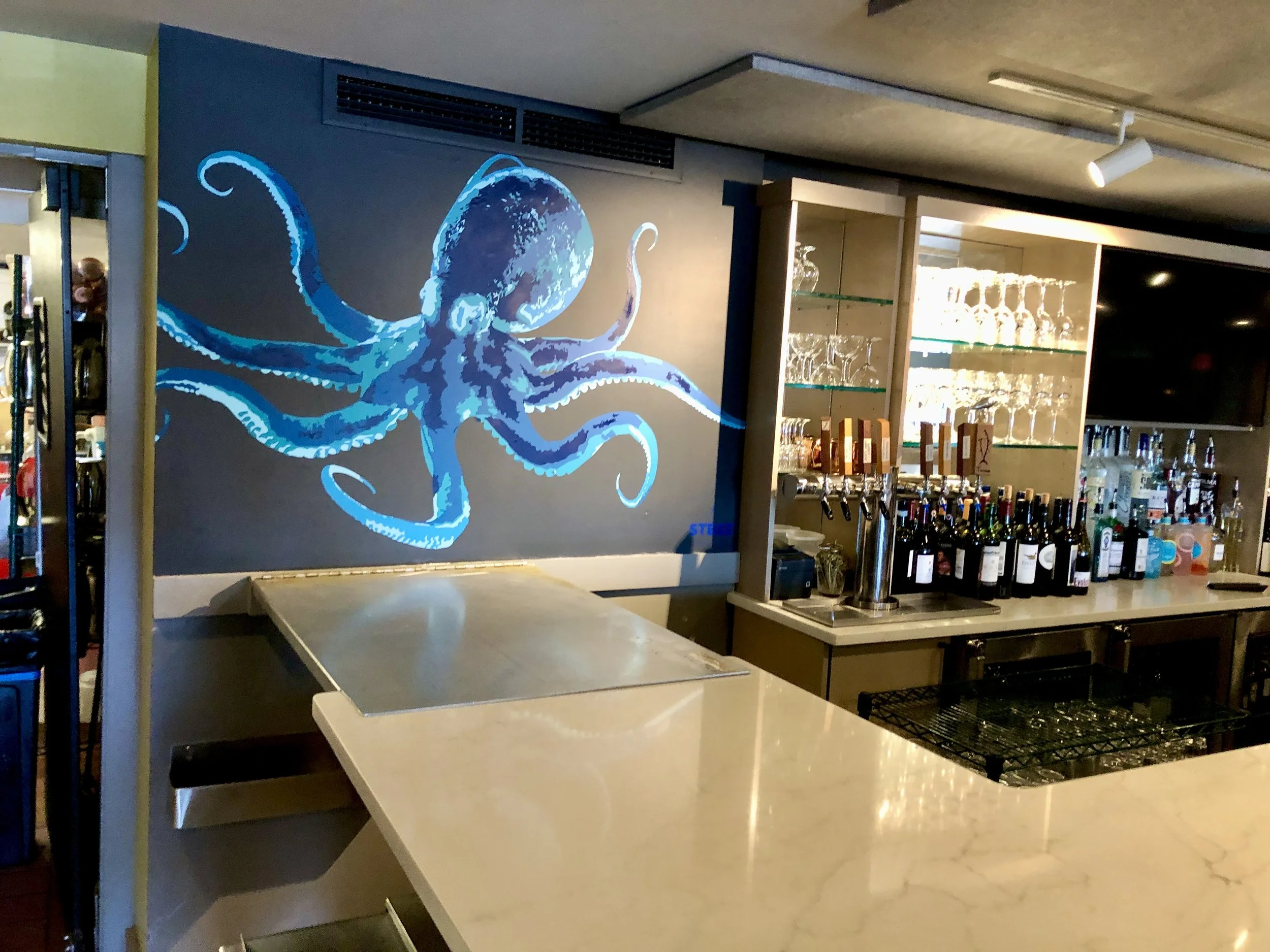 Tonno Octopus Mural