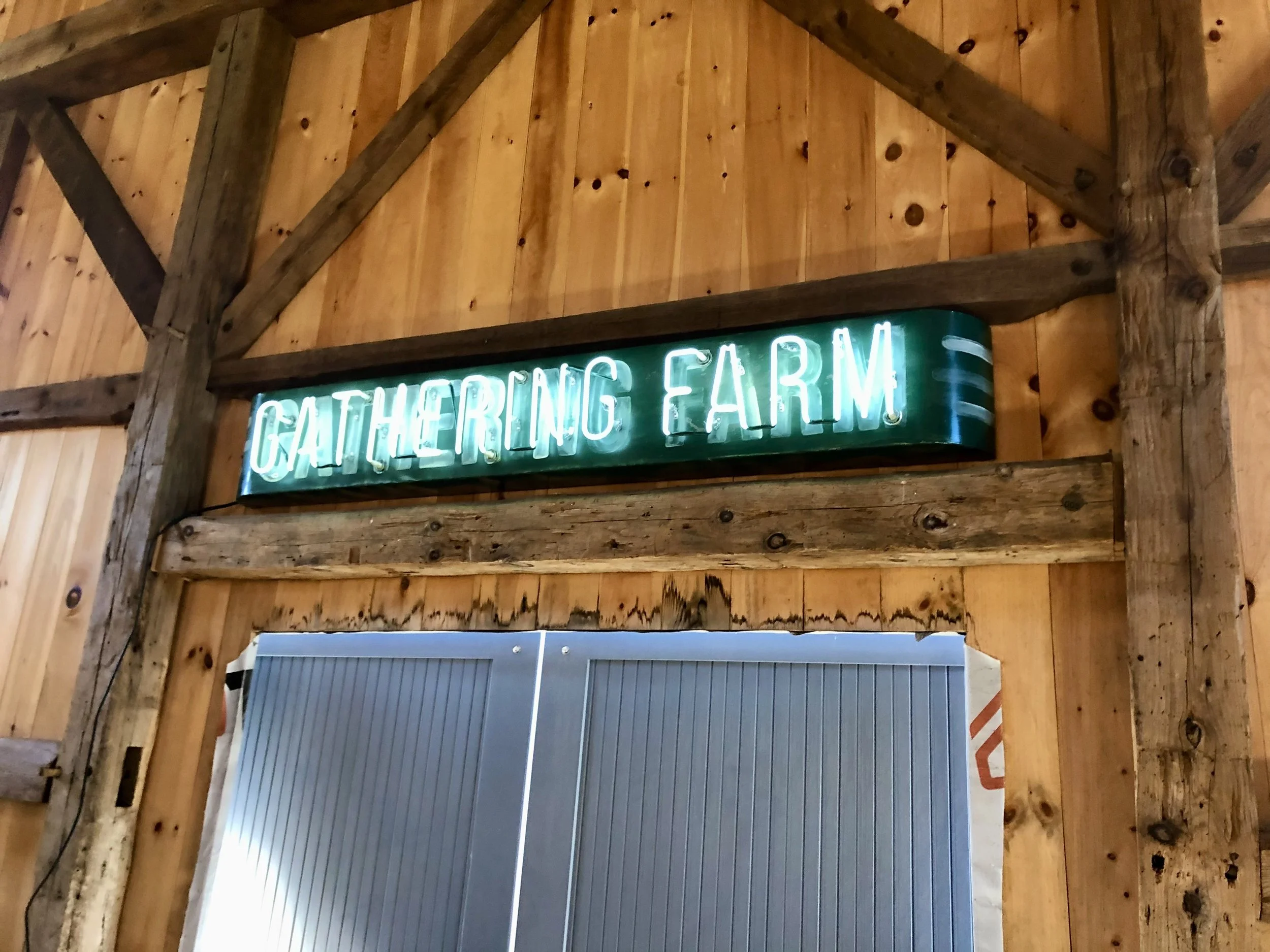 Gathering Farm Neon Sign
