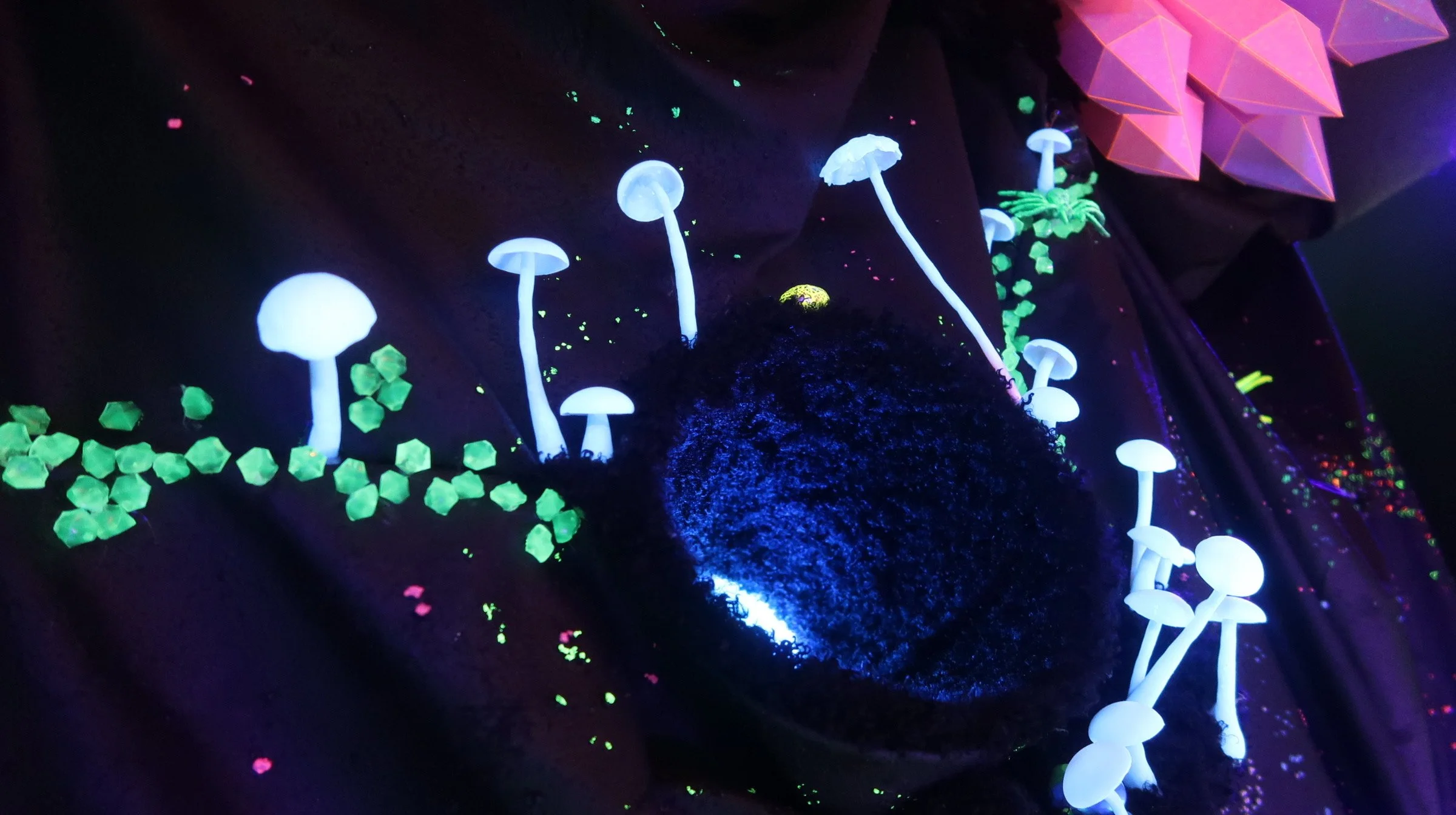 Neon Dream Crystal Cave