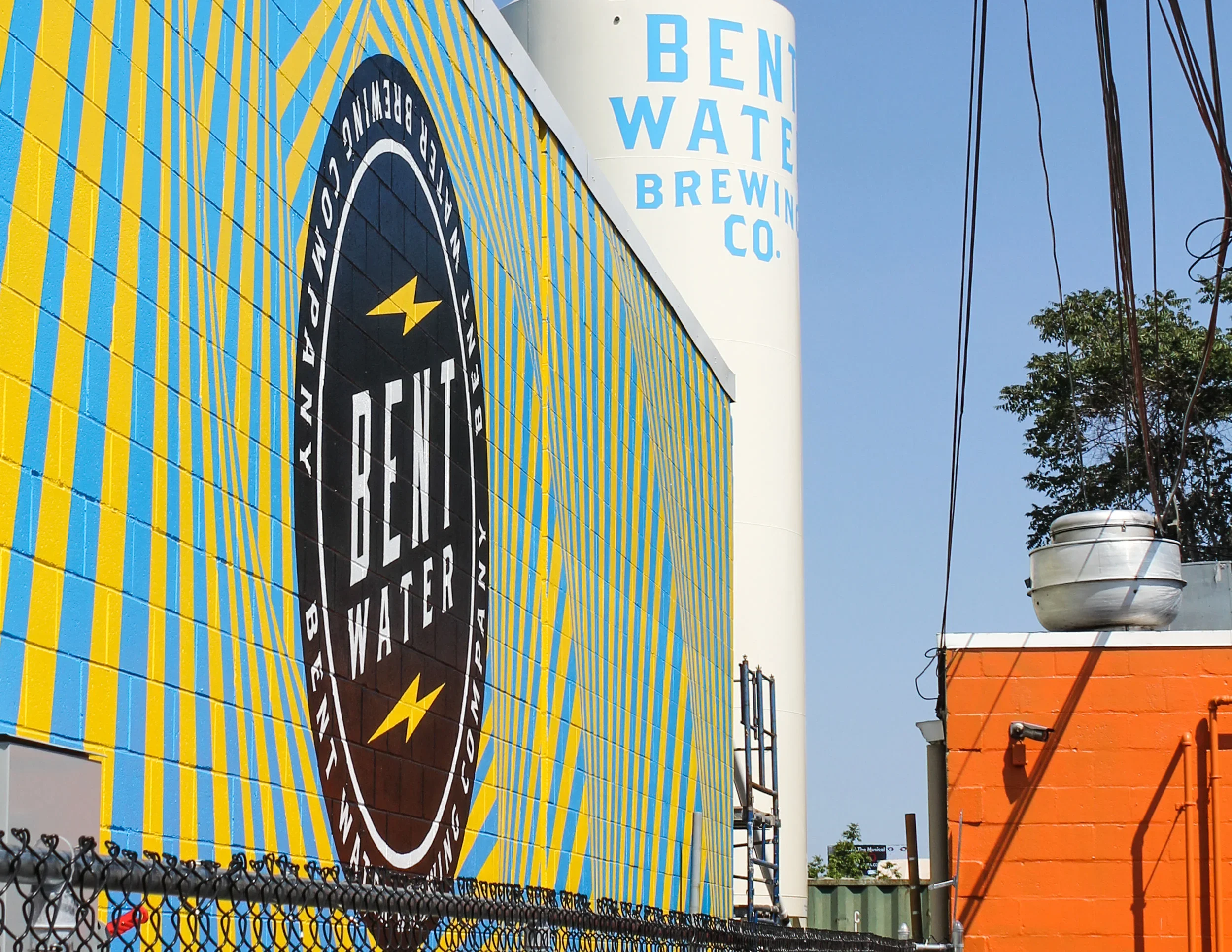Bent Water Mural