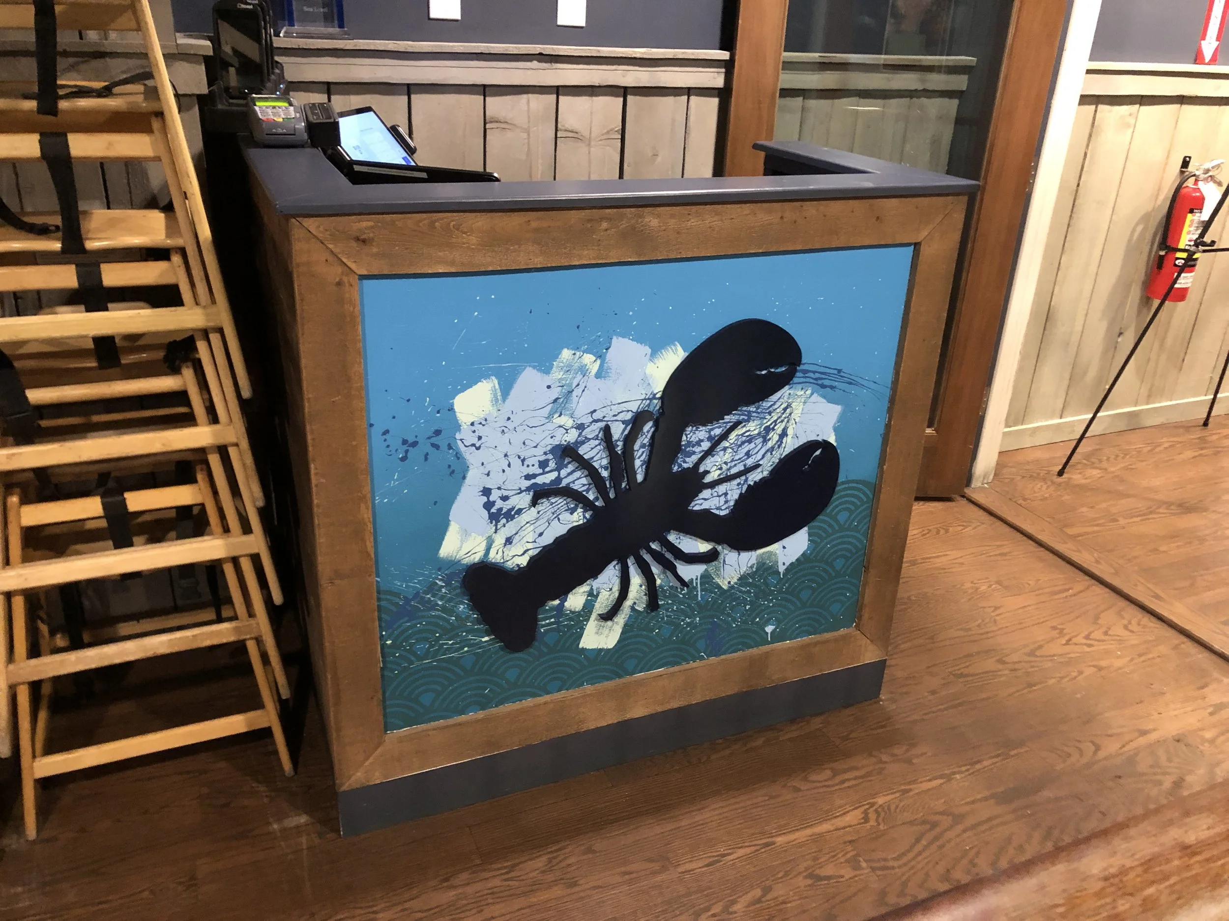 Sea Level Oyster Mural
