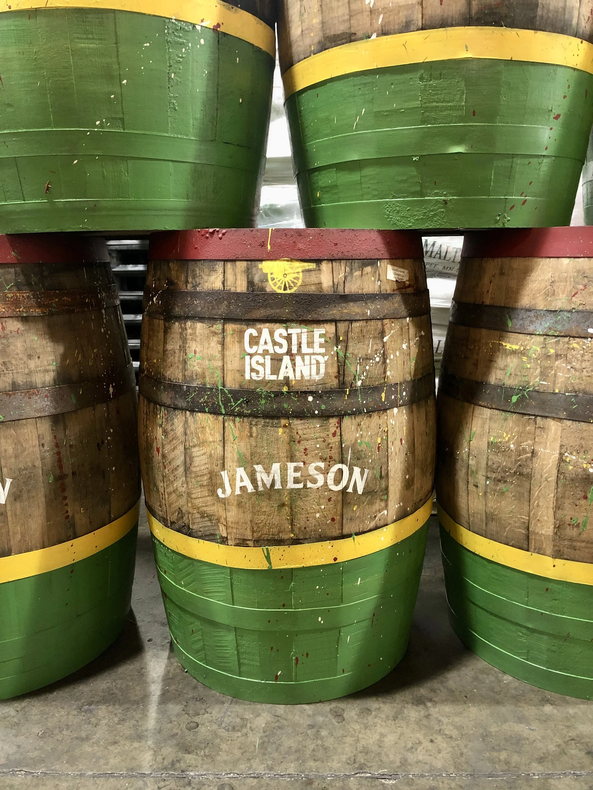 Castle Island Jameson Barrels