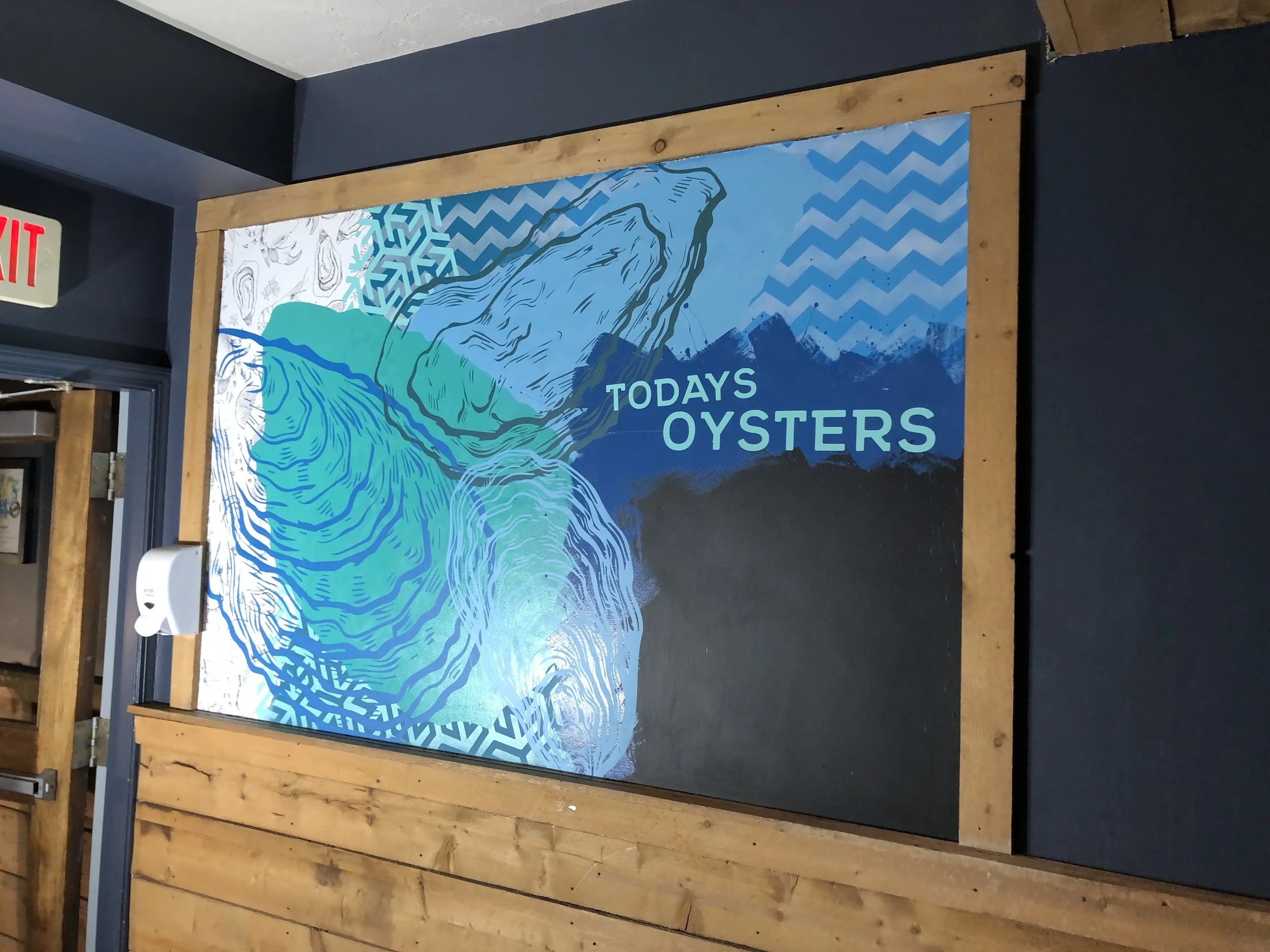 Sea Level Oyster Mural