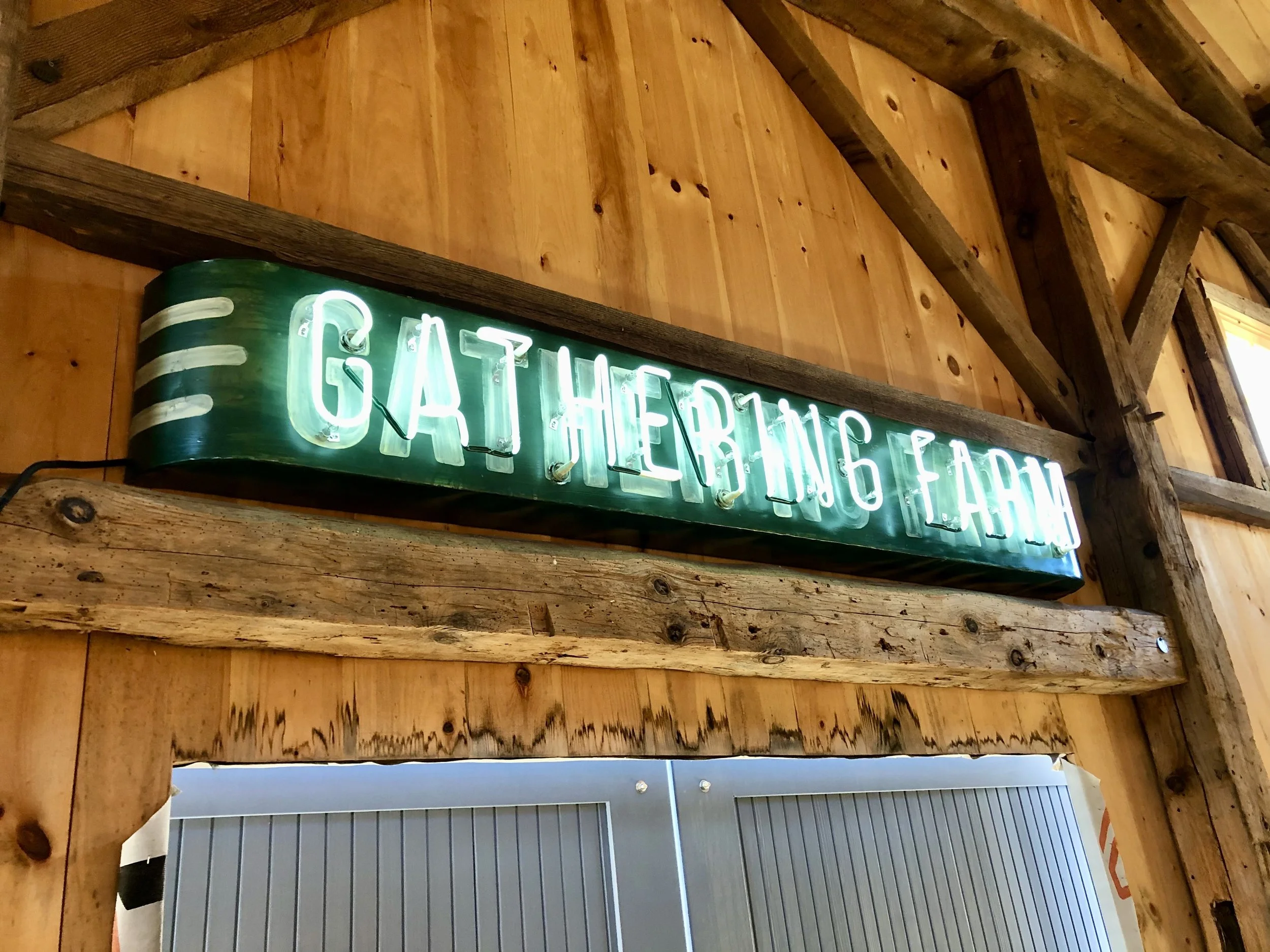 Gathering Farm Neon Sign