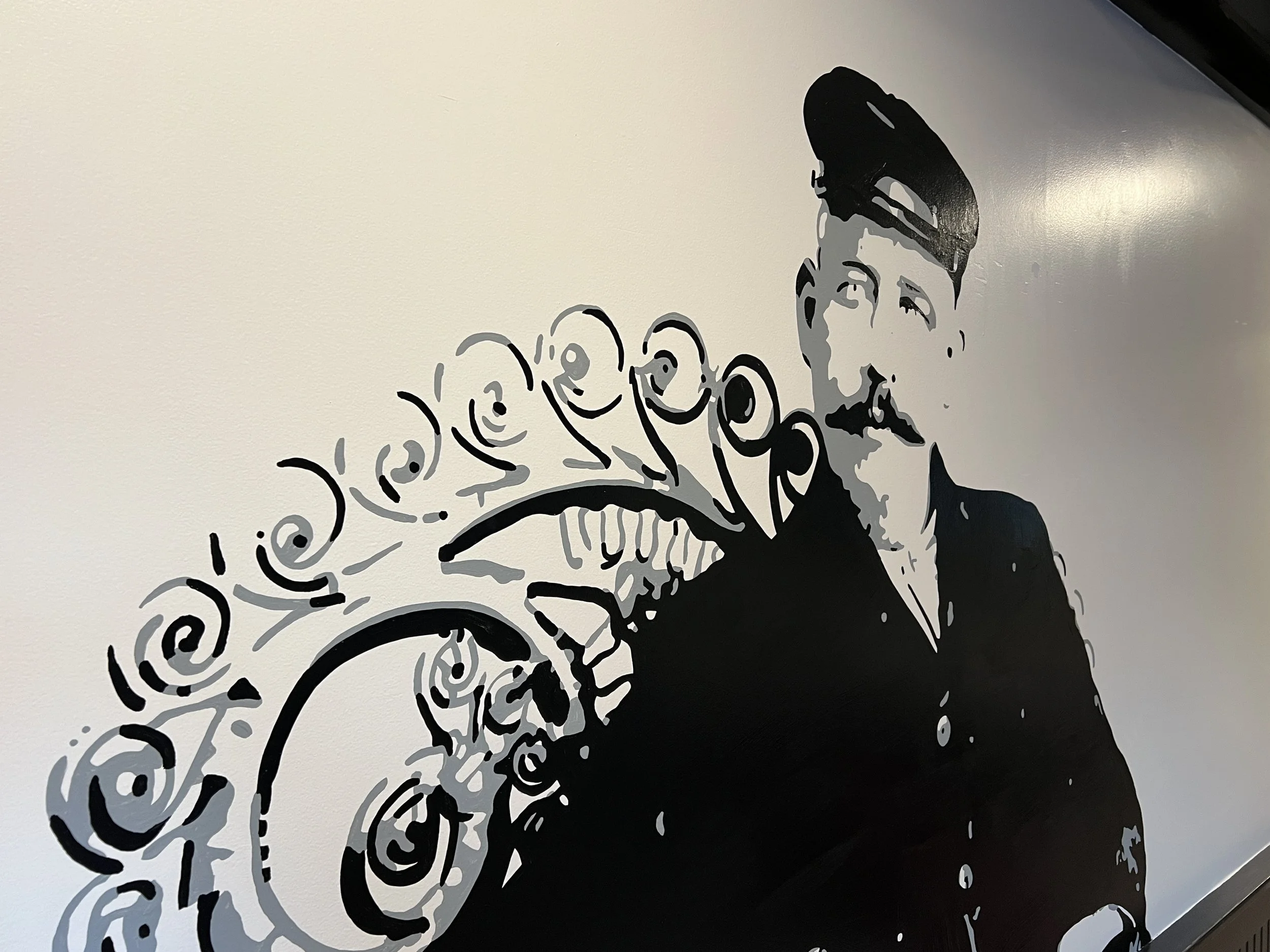 Howard Blackburn Mural