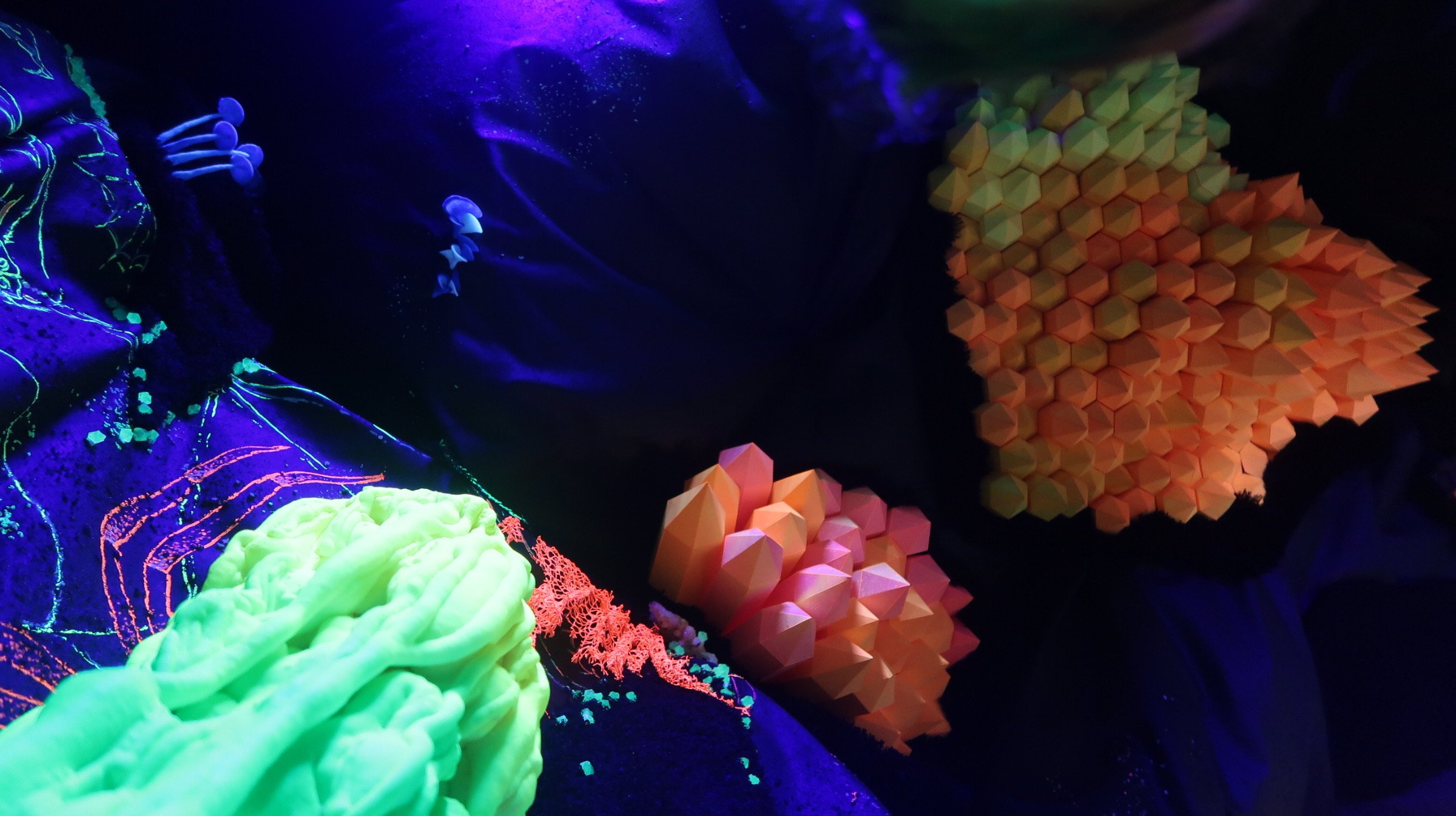Neon Dream Crystal Cave