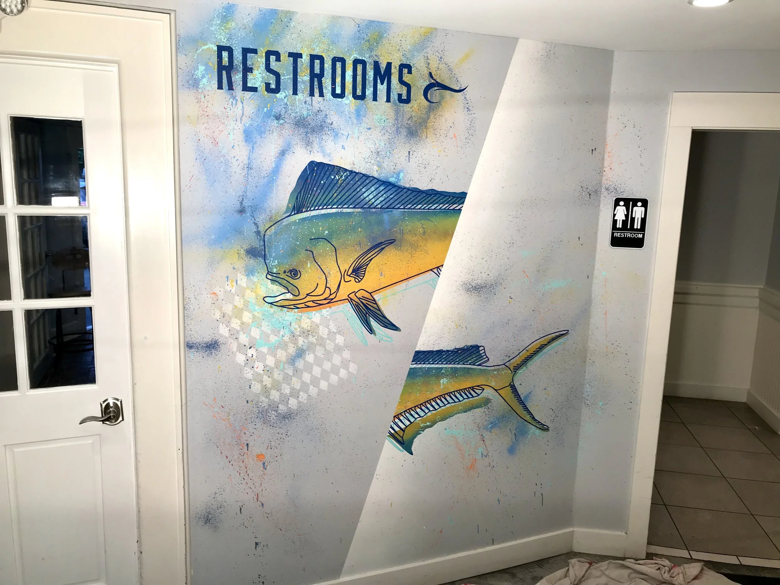 Finz Mahi Mural