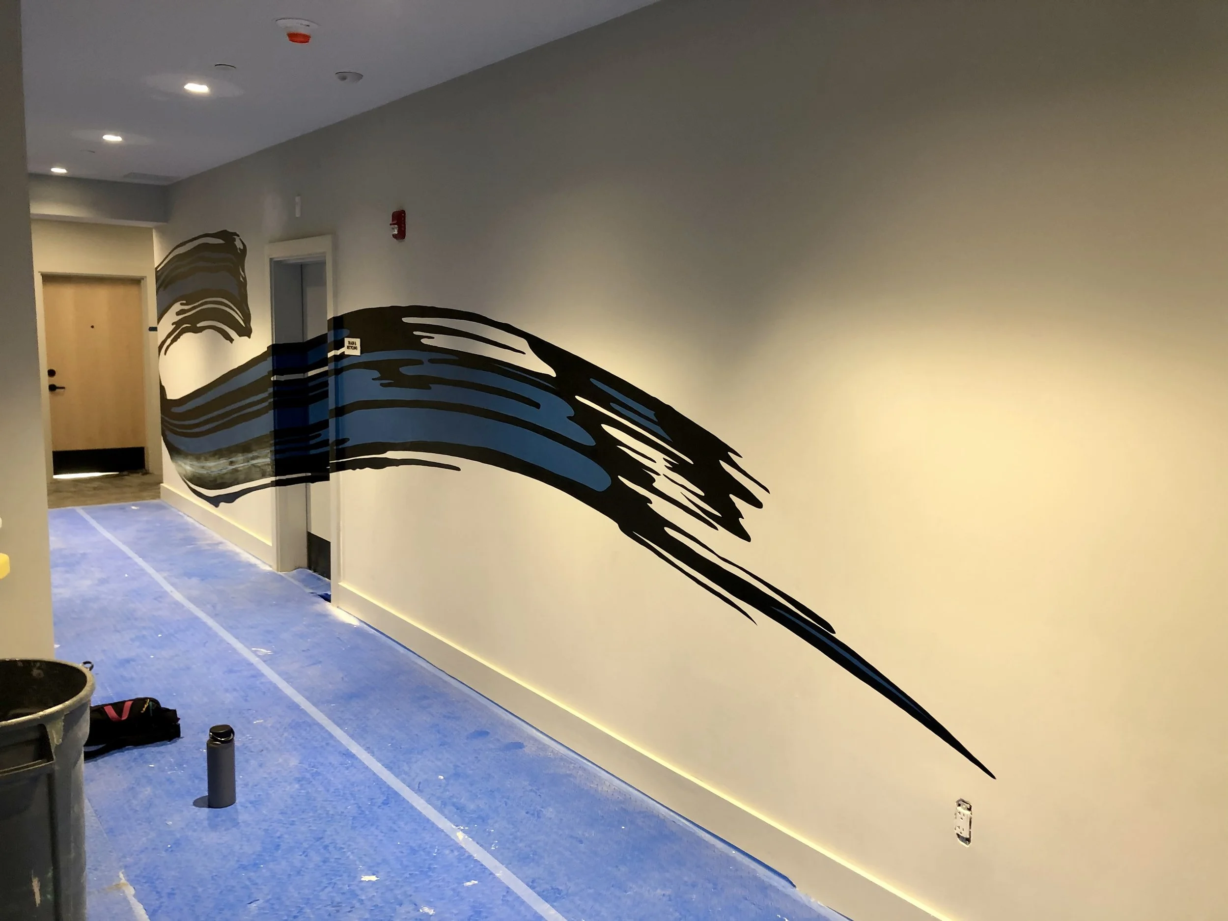 Arthaus Brushstroke Mural