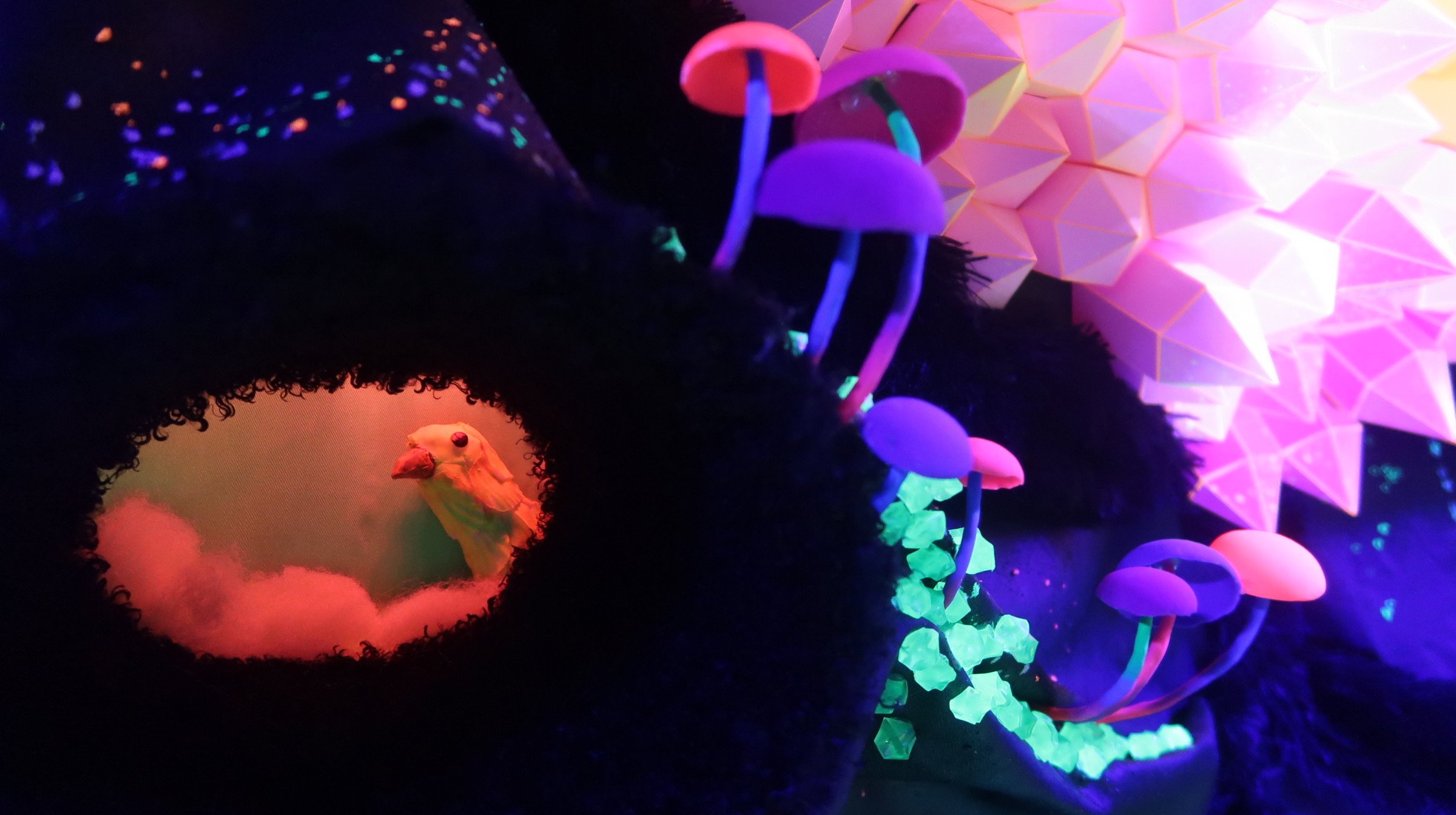 Neon Dream Crystal Cave