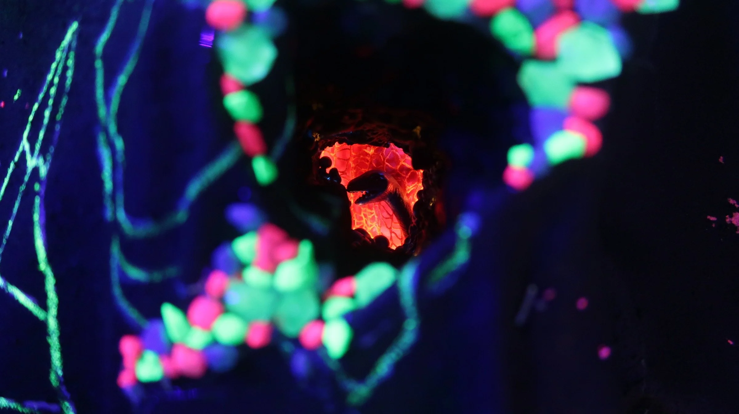 Neon Dream Crystal Cave