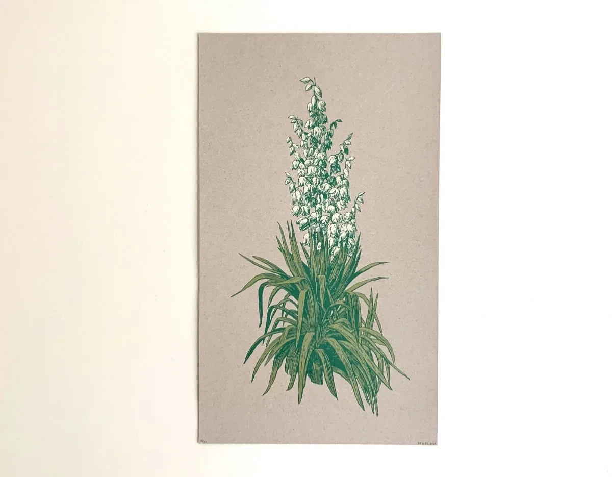 Yucca Botanical Screenprint
