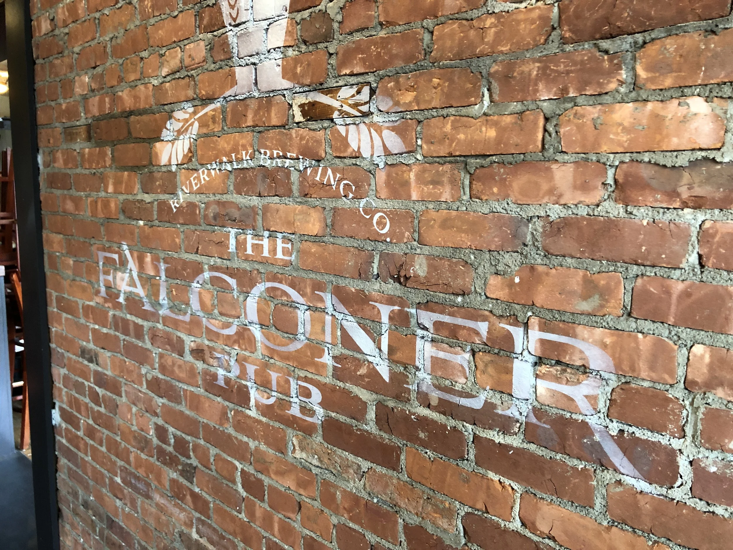 The Falconer Ghost Mural