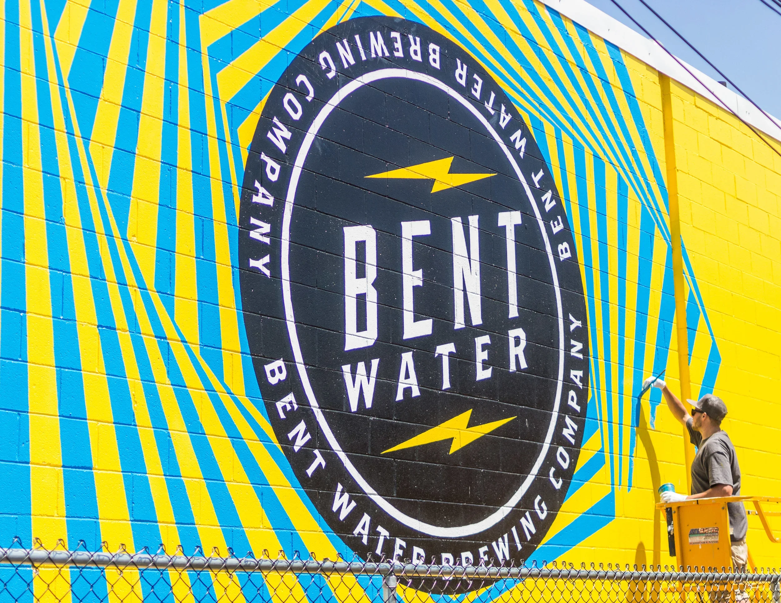 Bent Water Mural