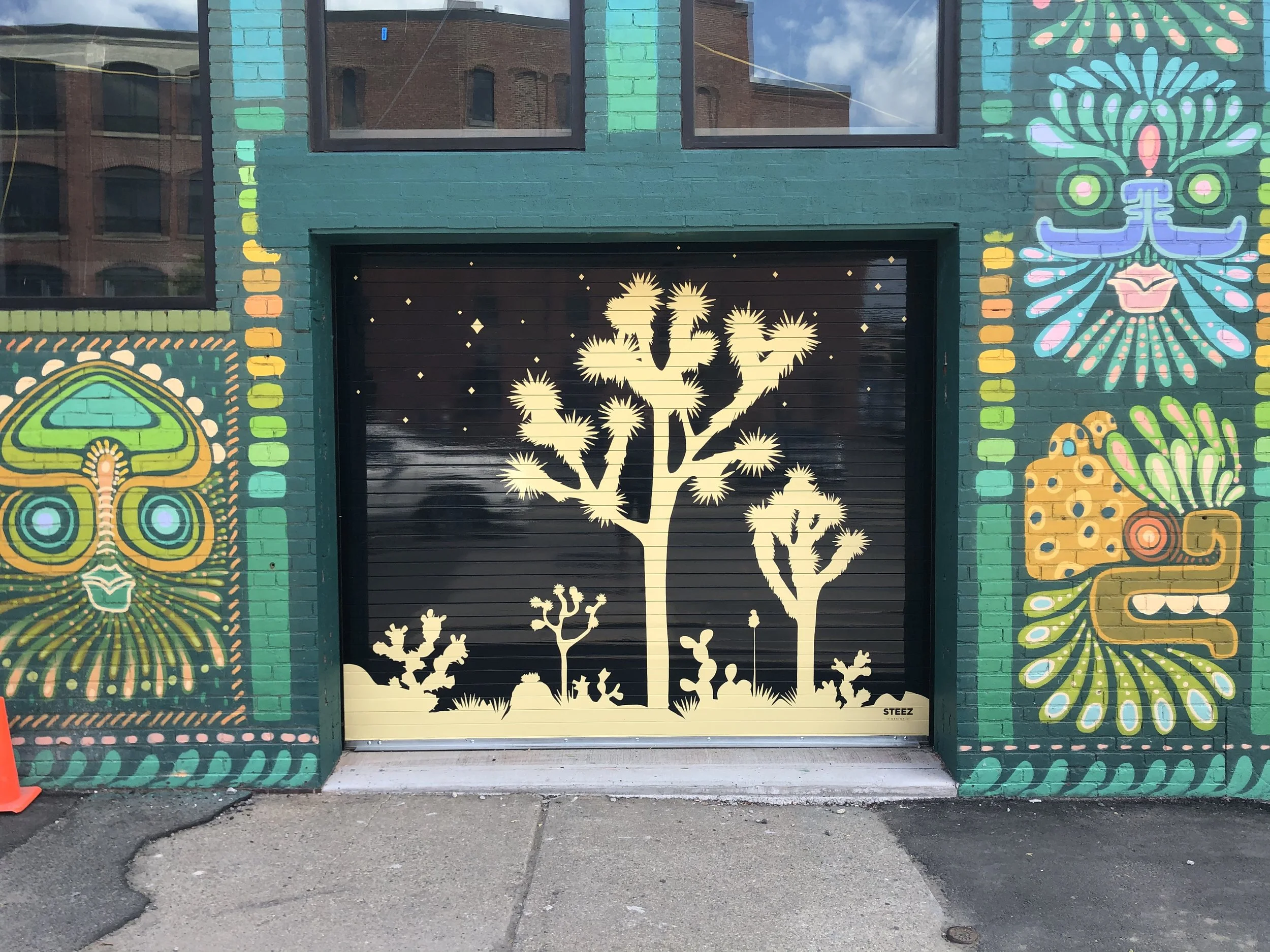 Seagrass Desert Mural