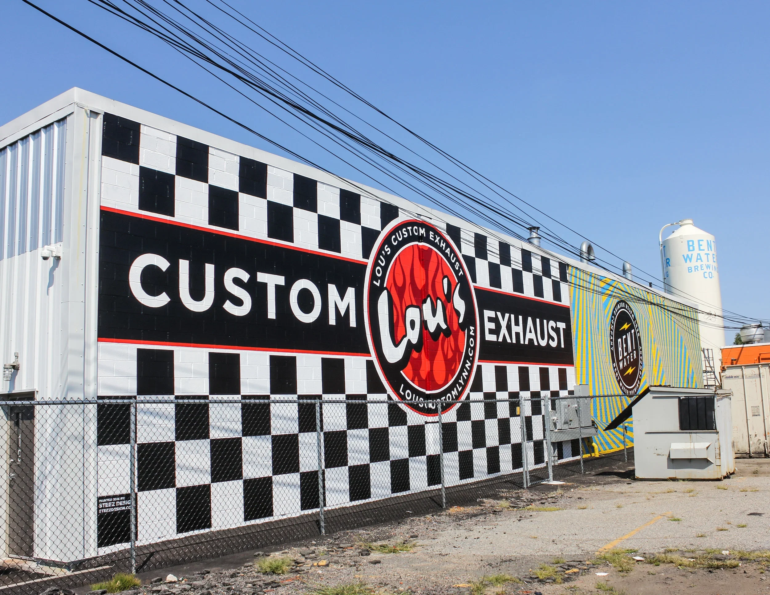 Lou's Custom Exhaust Mural