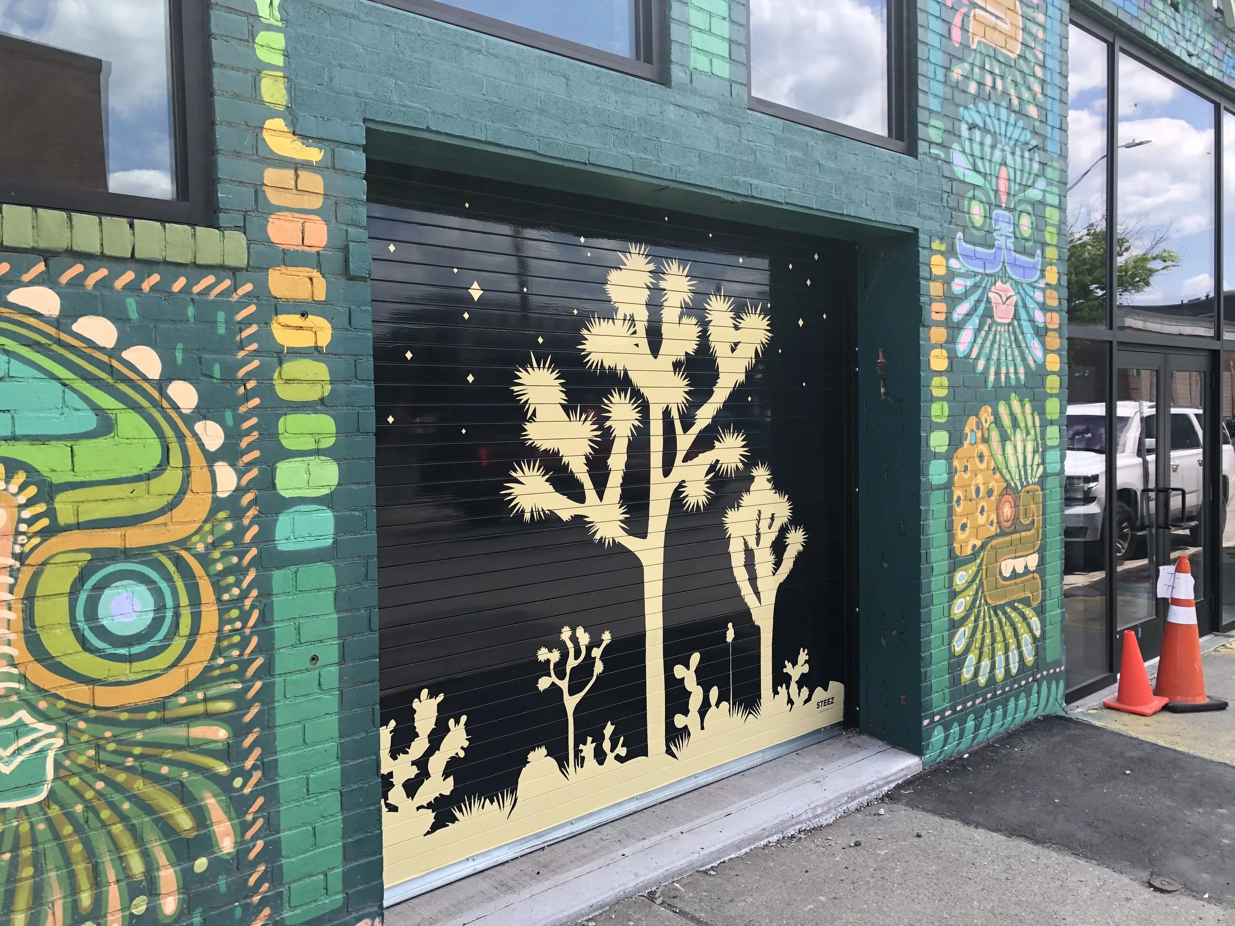 Seagrass Desert Mural