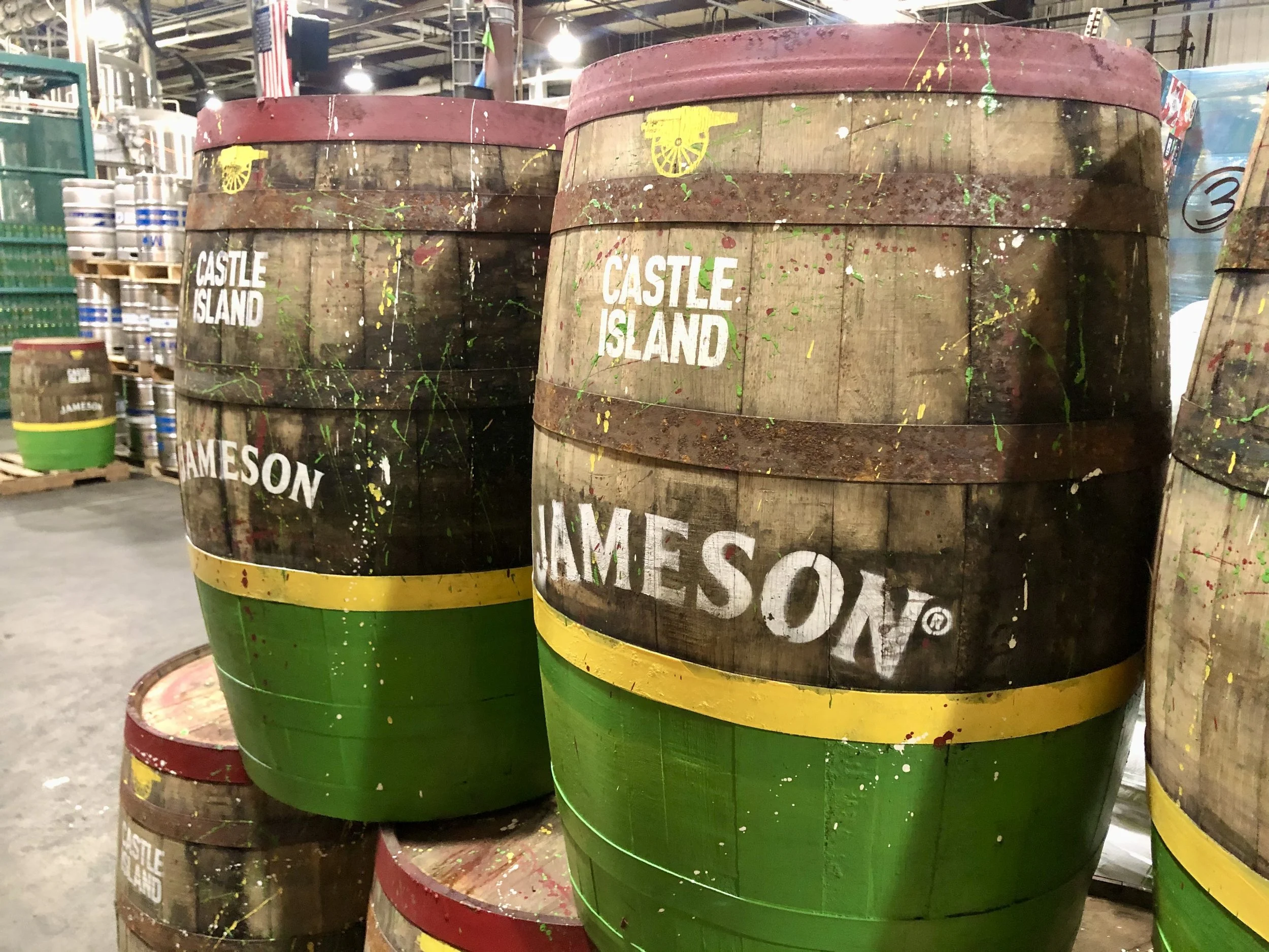 Castle Island Jameson Barrels