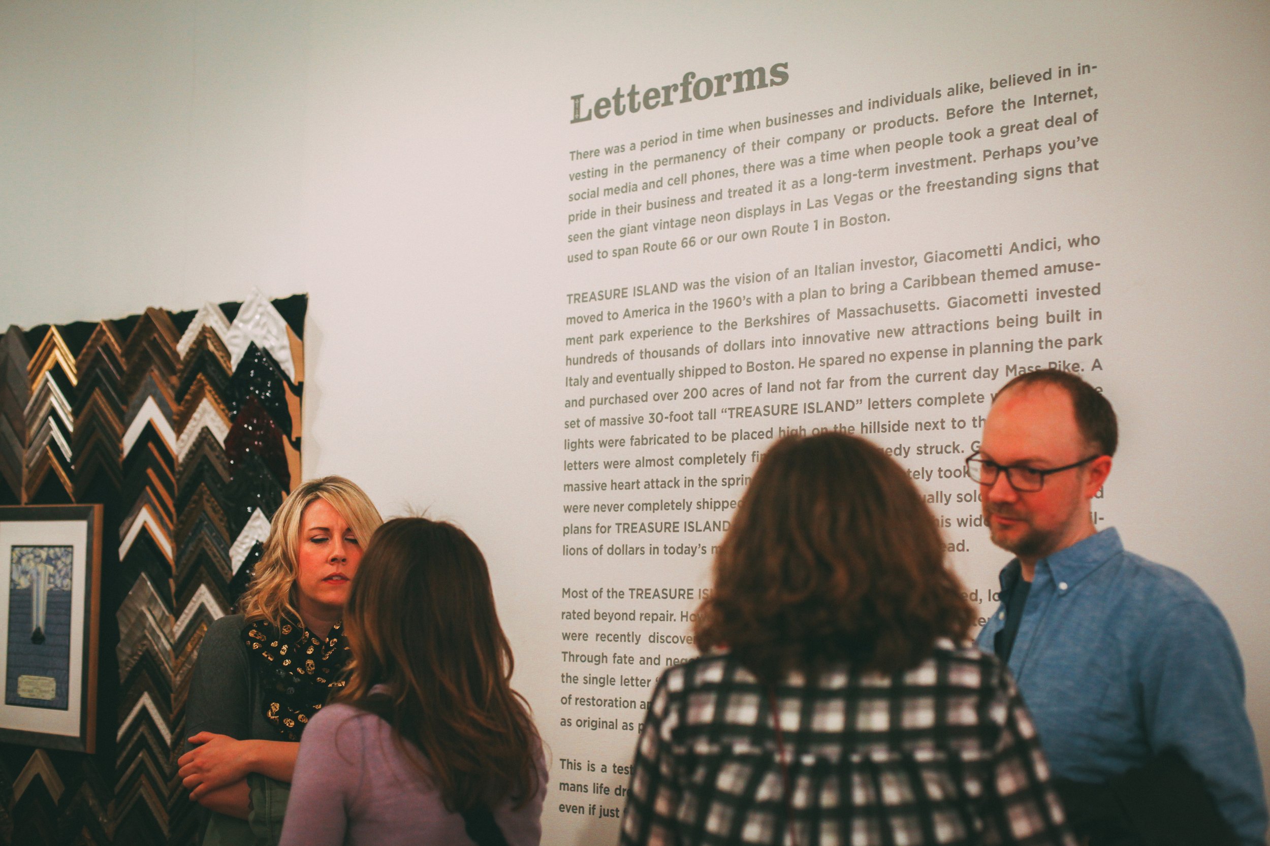 Letterforms Art Show