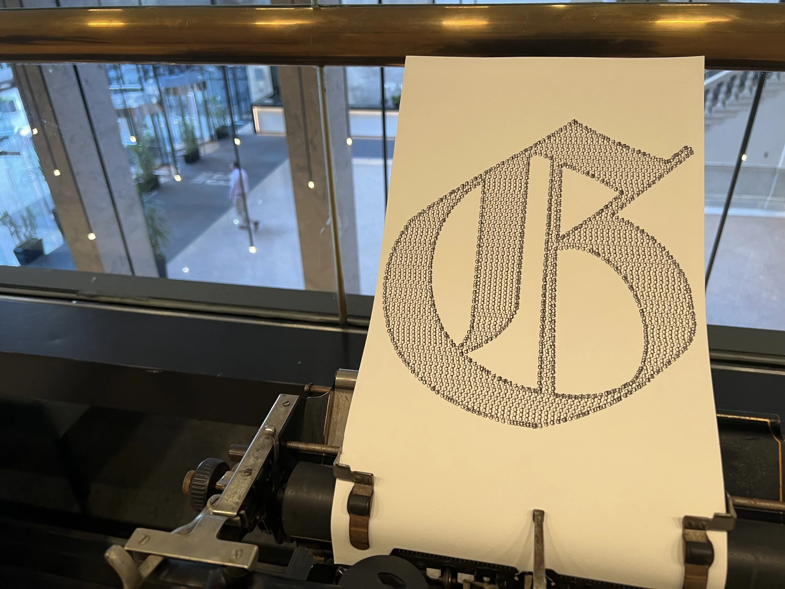 Boston Globe Typewriters