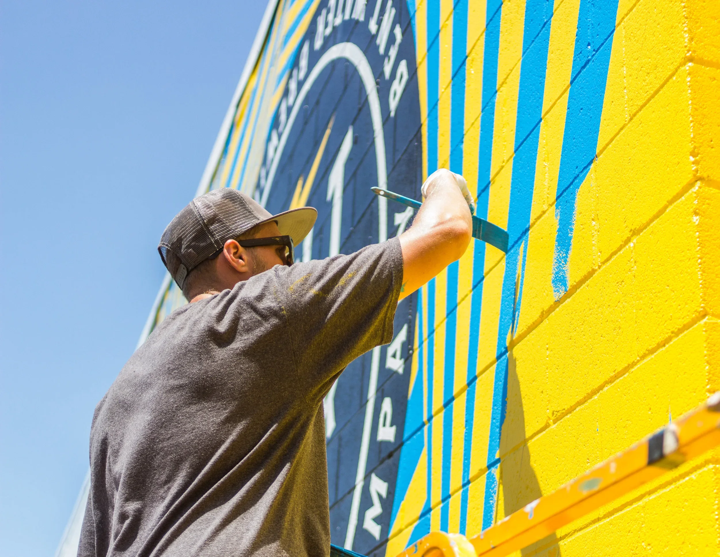 Bent Water Mural