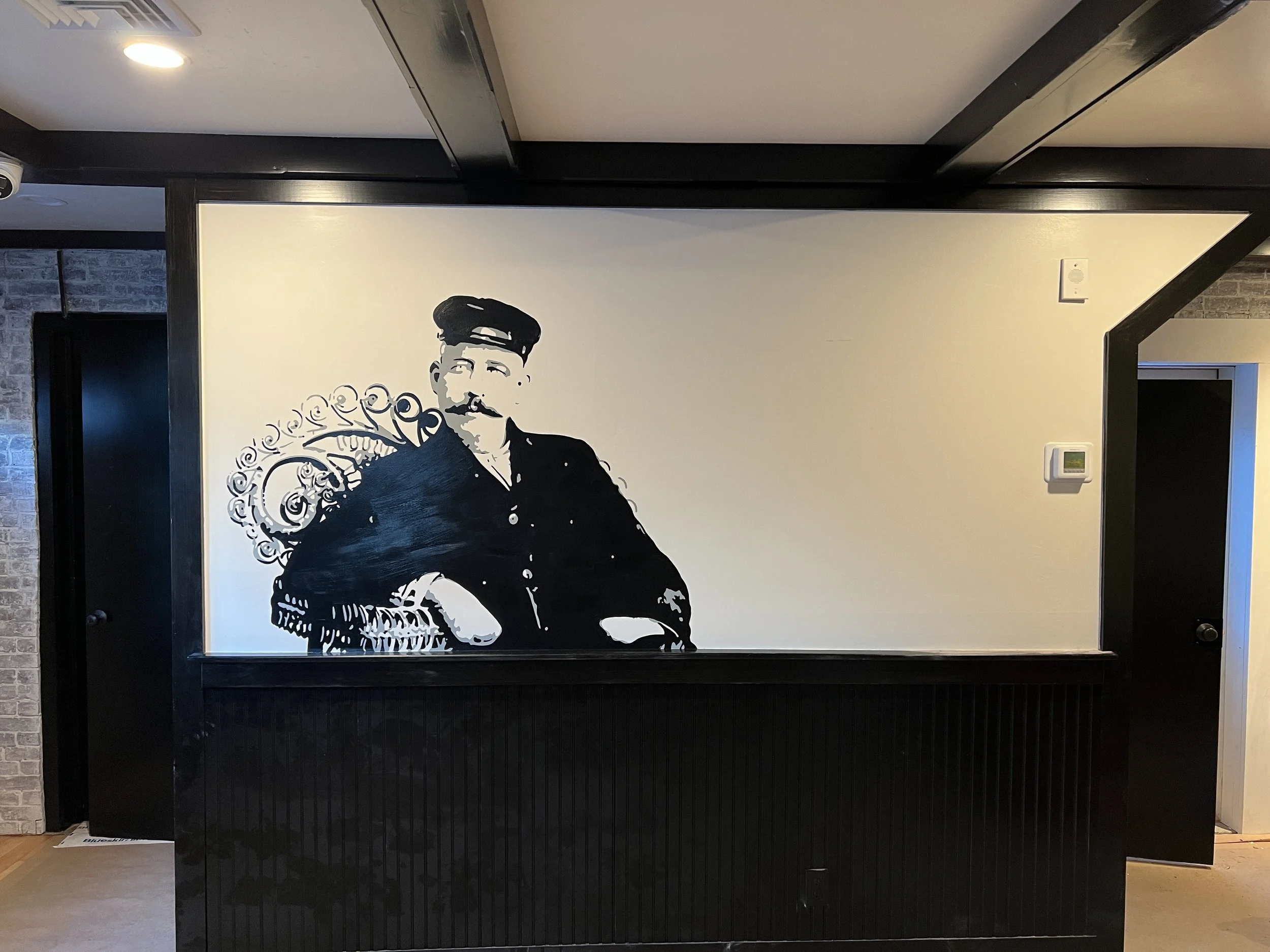 Howard Blackburn Mural
