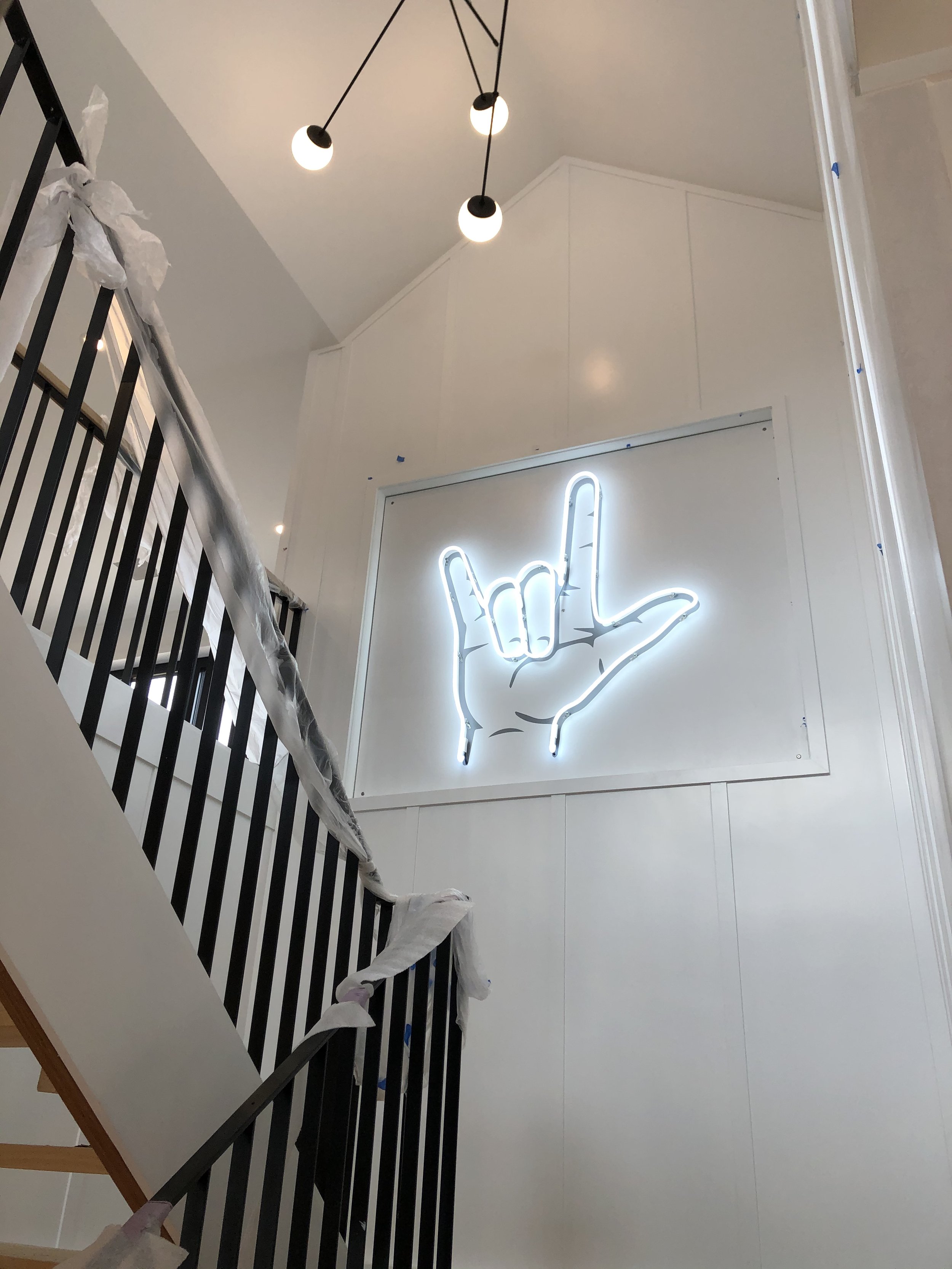 Five Stones Farm Neon Hand