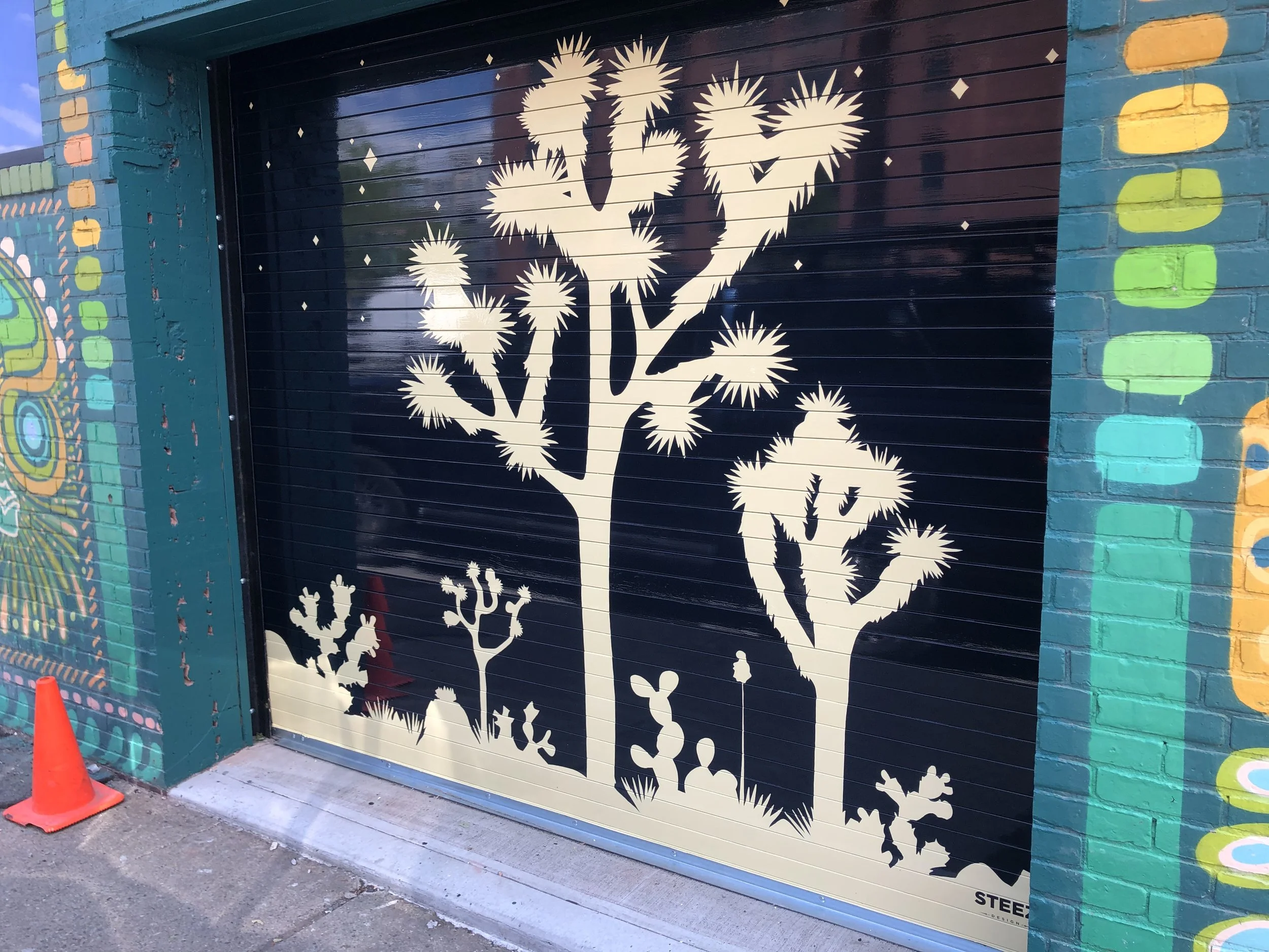 Seagrass Desert Mural