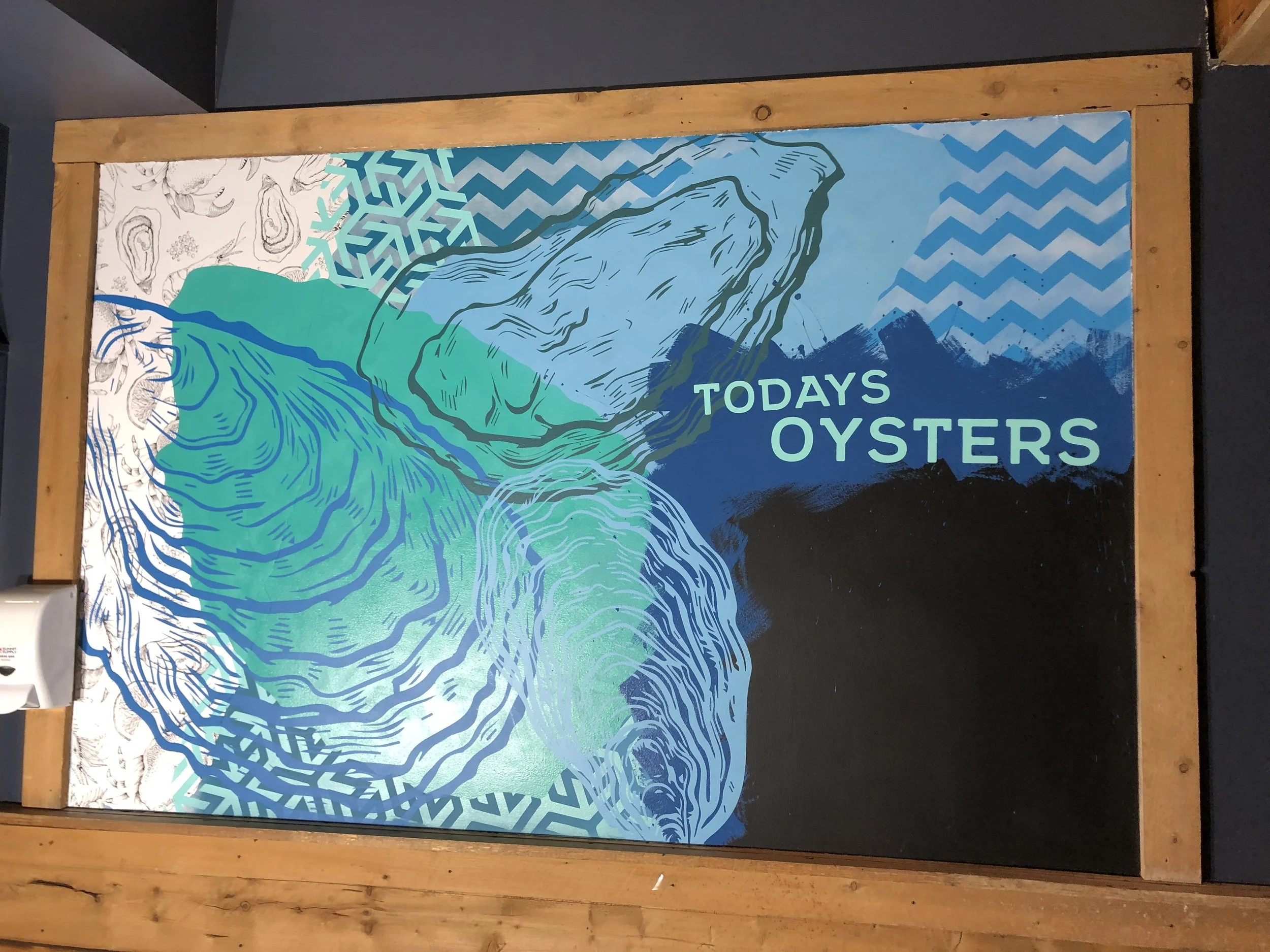 Sea Level Oyster Mural