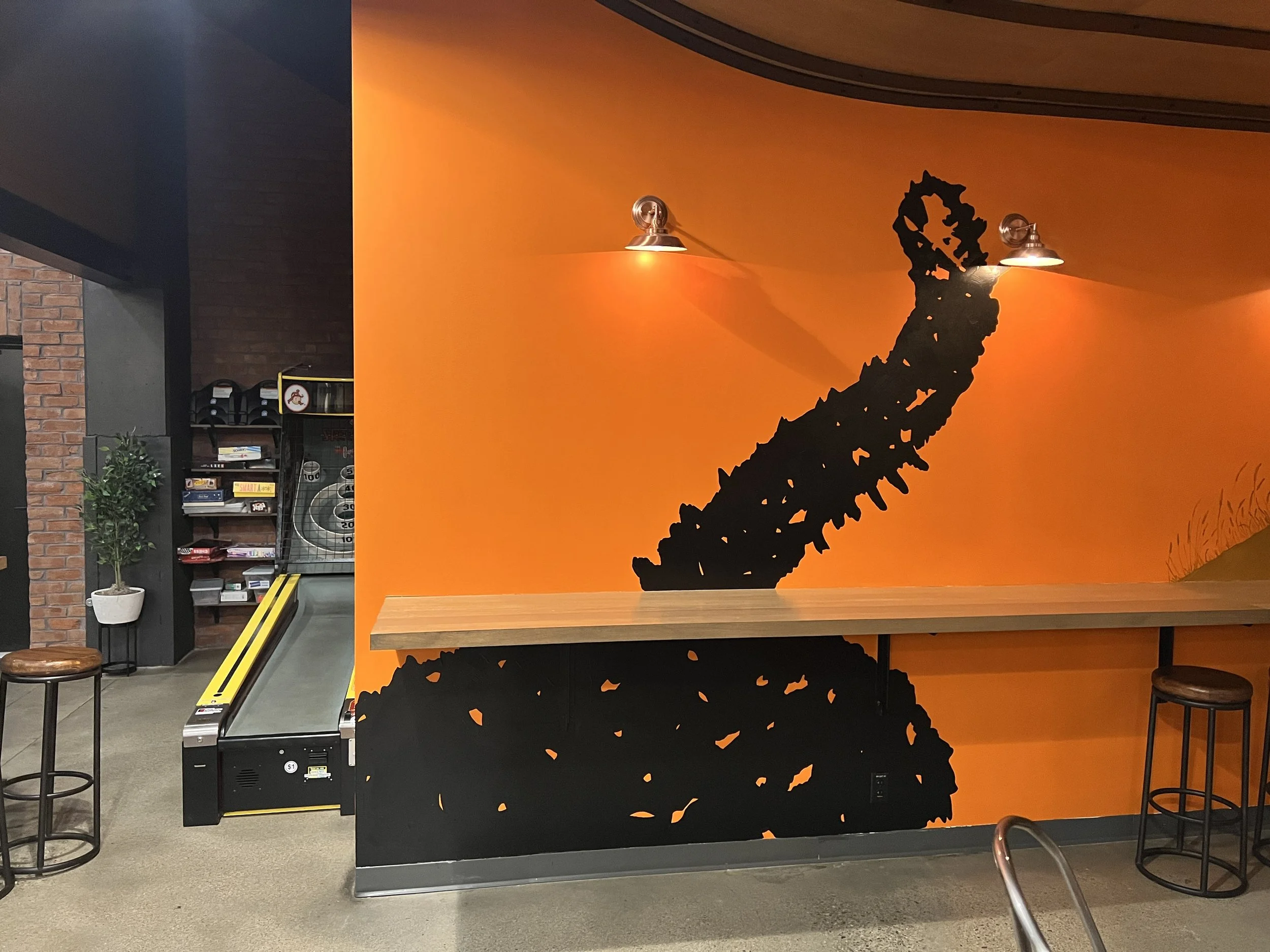 Exhibit "A" Cat Mural
