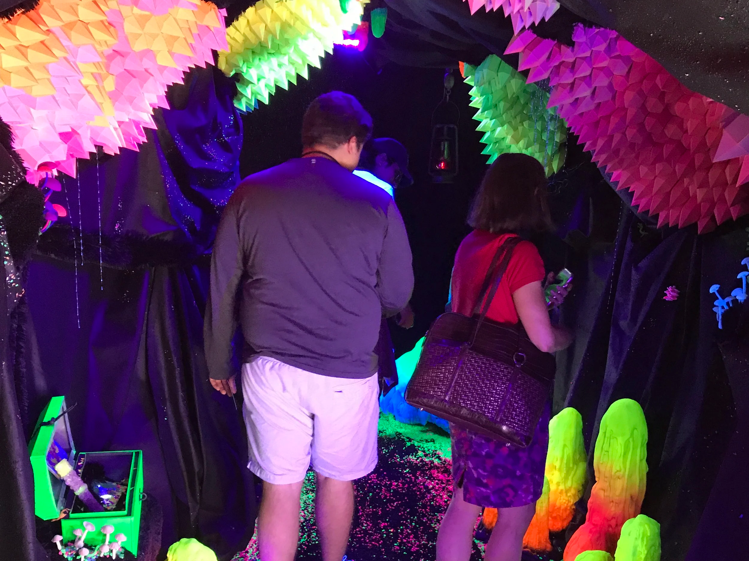 Neon Dream Crystal Cave