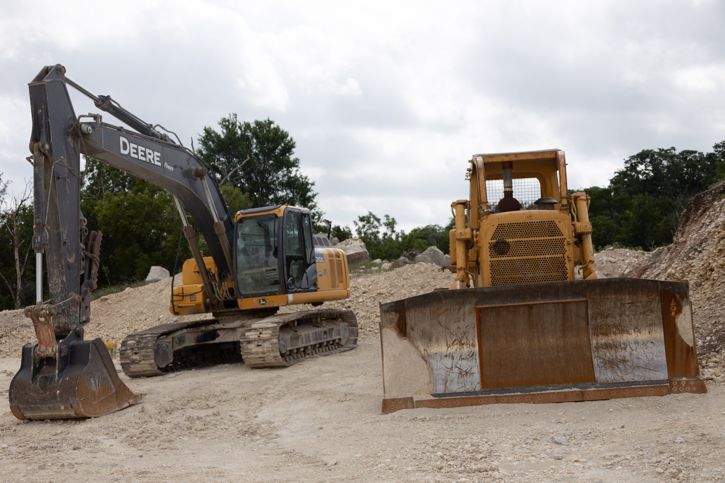 Excavation in central Texas by Koether Dozing