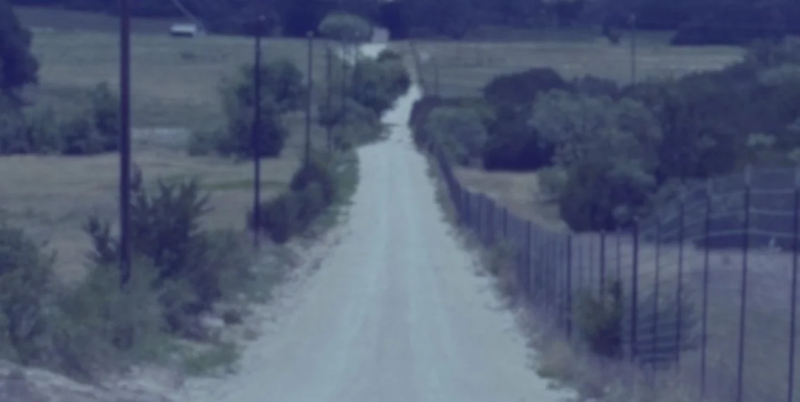 Private ranch road built by Koether Dozing in Central Texas