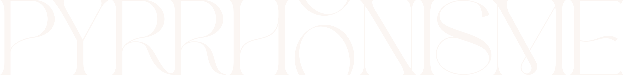 Texte stylisé affichant 'PYRRHONISME' sur un fond noir.