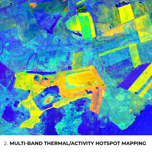 2. Multi-band Thermal / Activity Hotspot Mapping