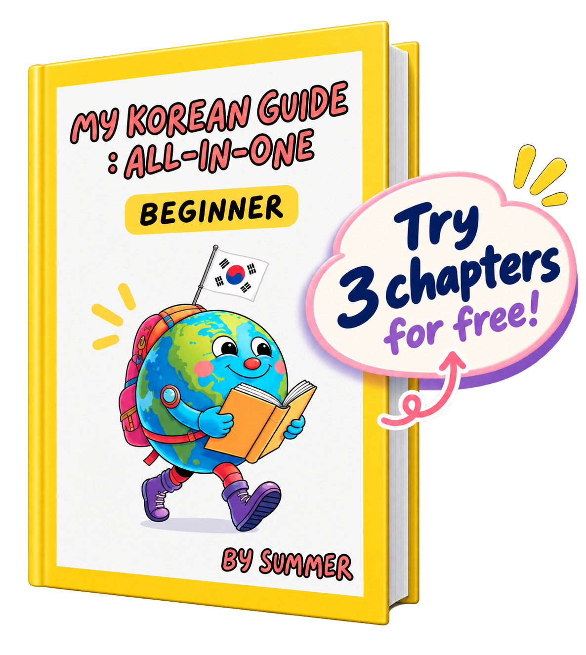 Cover of My Korean Guide: All-in-One Korean eBook