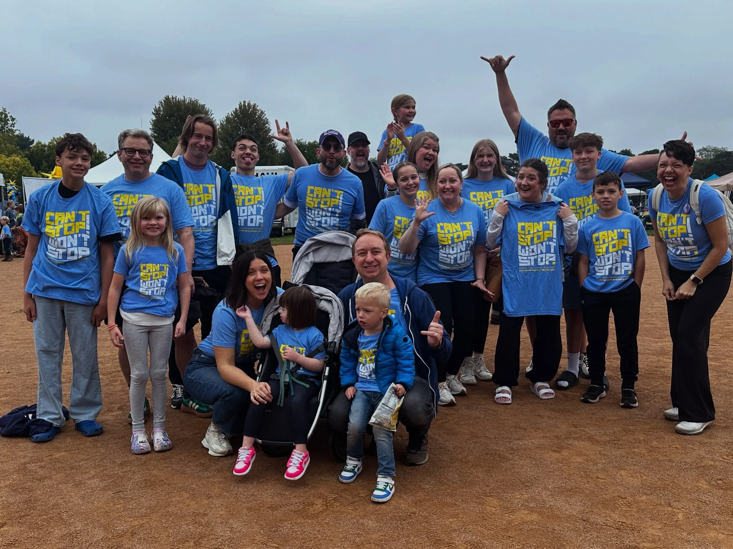Thank you to all who joined us and financially supported Team Ruthie today at Step Up for Down Syndrome! We raised funds and awareness for the Down Syndrome Association of Minnesota. 
We love you, Ruthie!