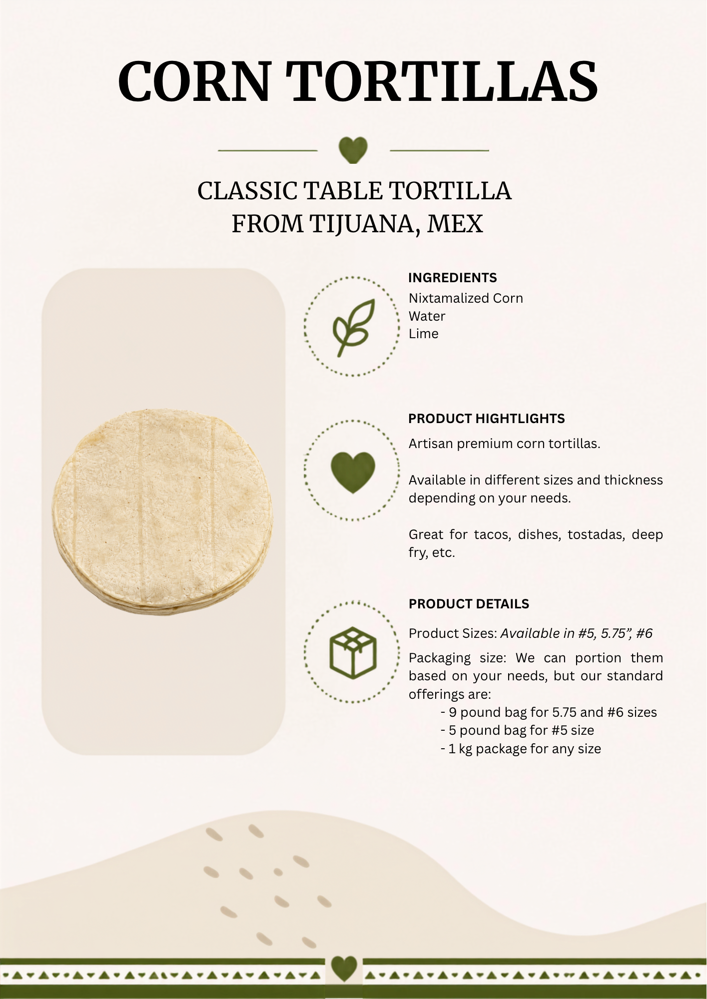 TJ Corn Tortilla