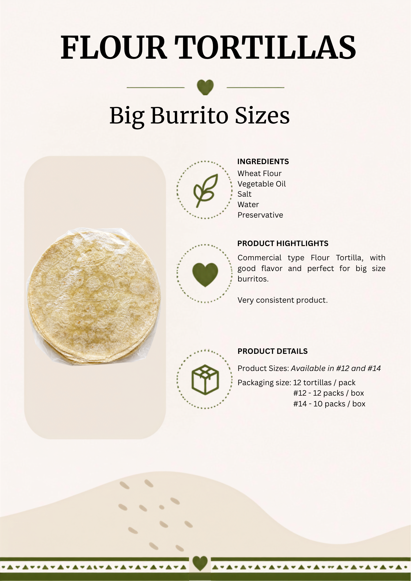 Big Burrito Size Flour